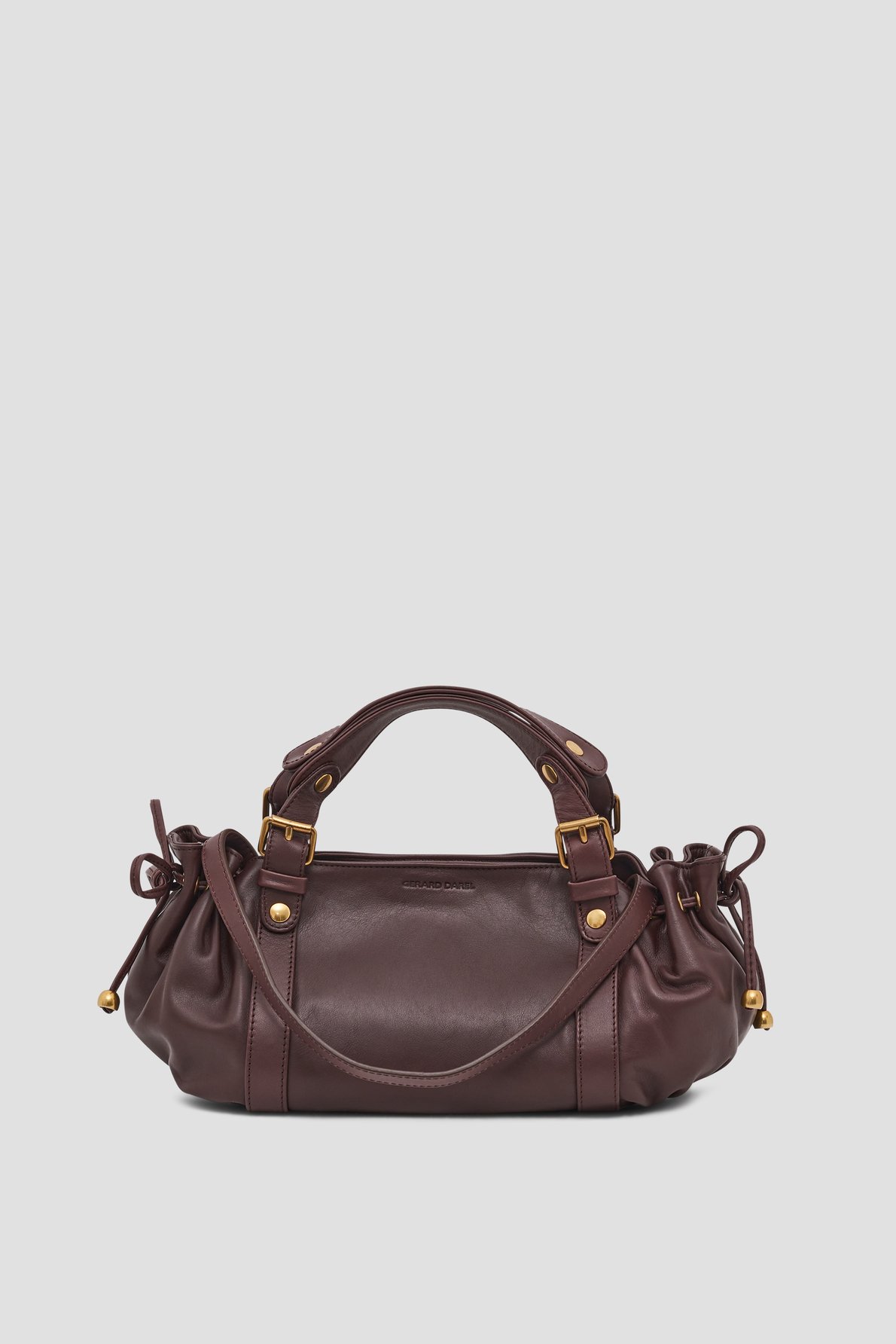 Mini sac à main en cuir – 12h | Rouge GERARD DAREL Femme
