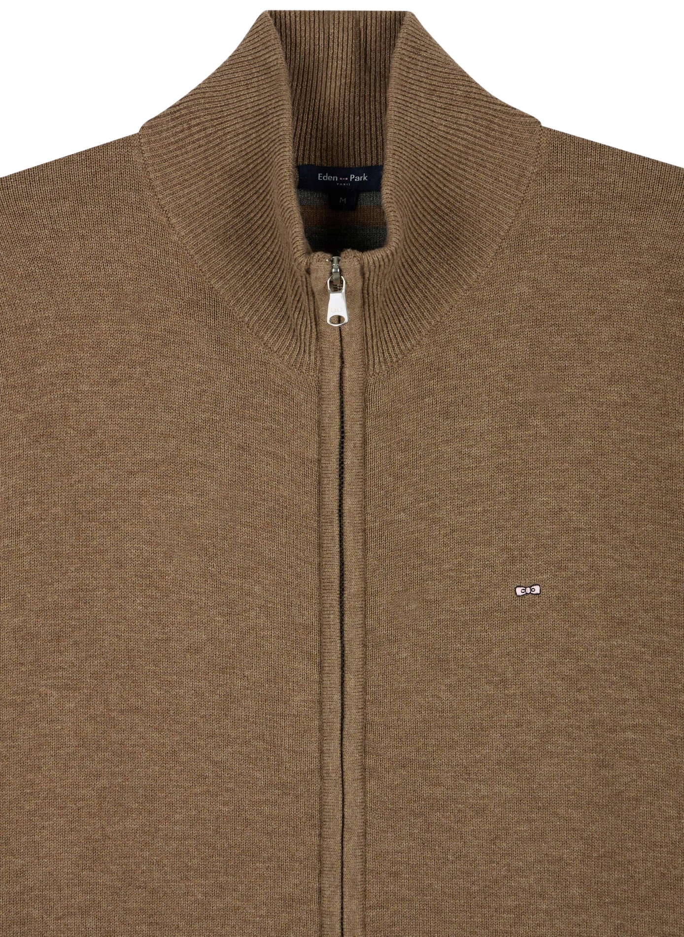 Gilet col montant  | Bruin EDEN PARK Heren