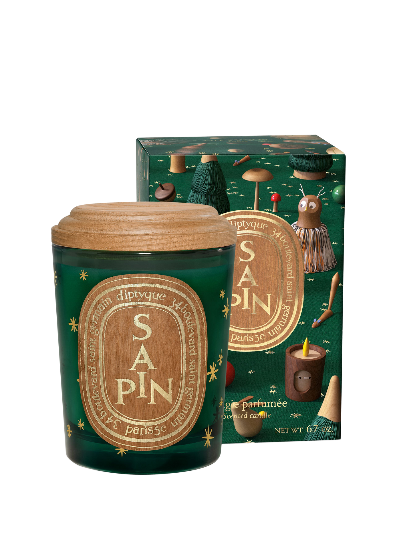 Sapin (Pine Tree) - Bougie Classique DIPTYQUE No color