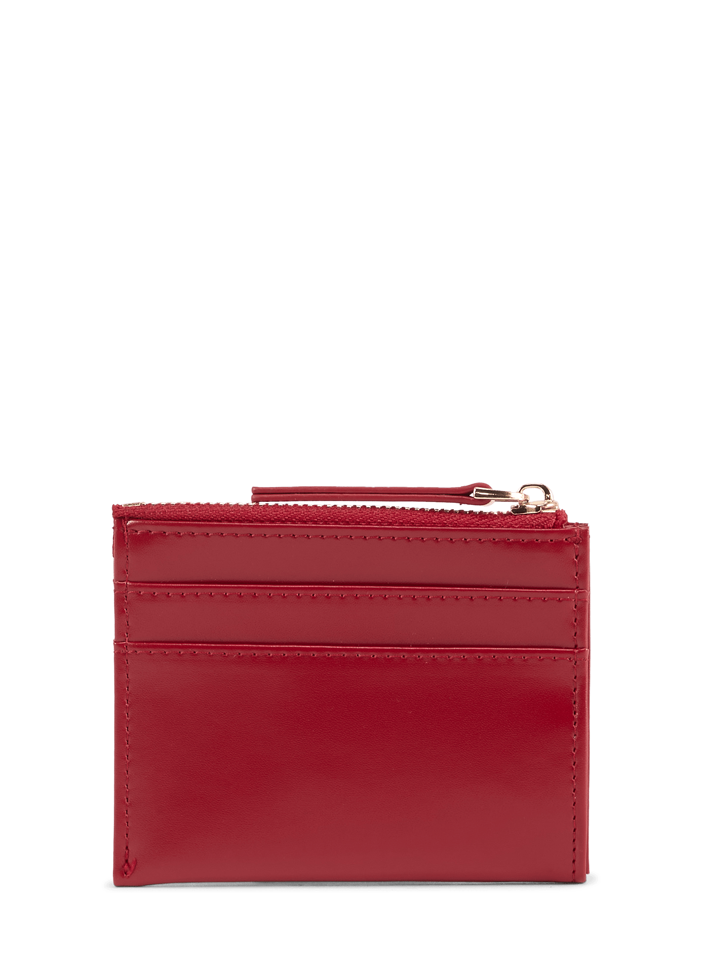 Porte-carte en cuir | Rouge AU PRINTEMPS PARIS Femme