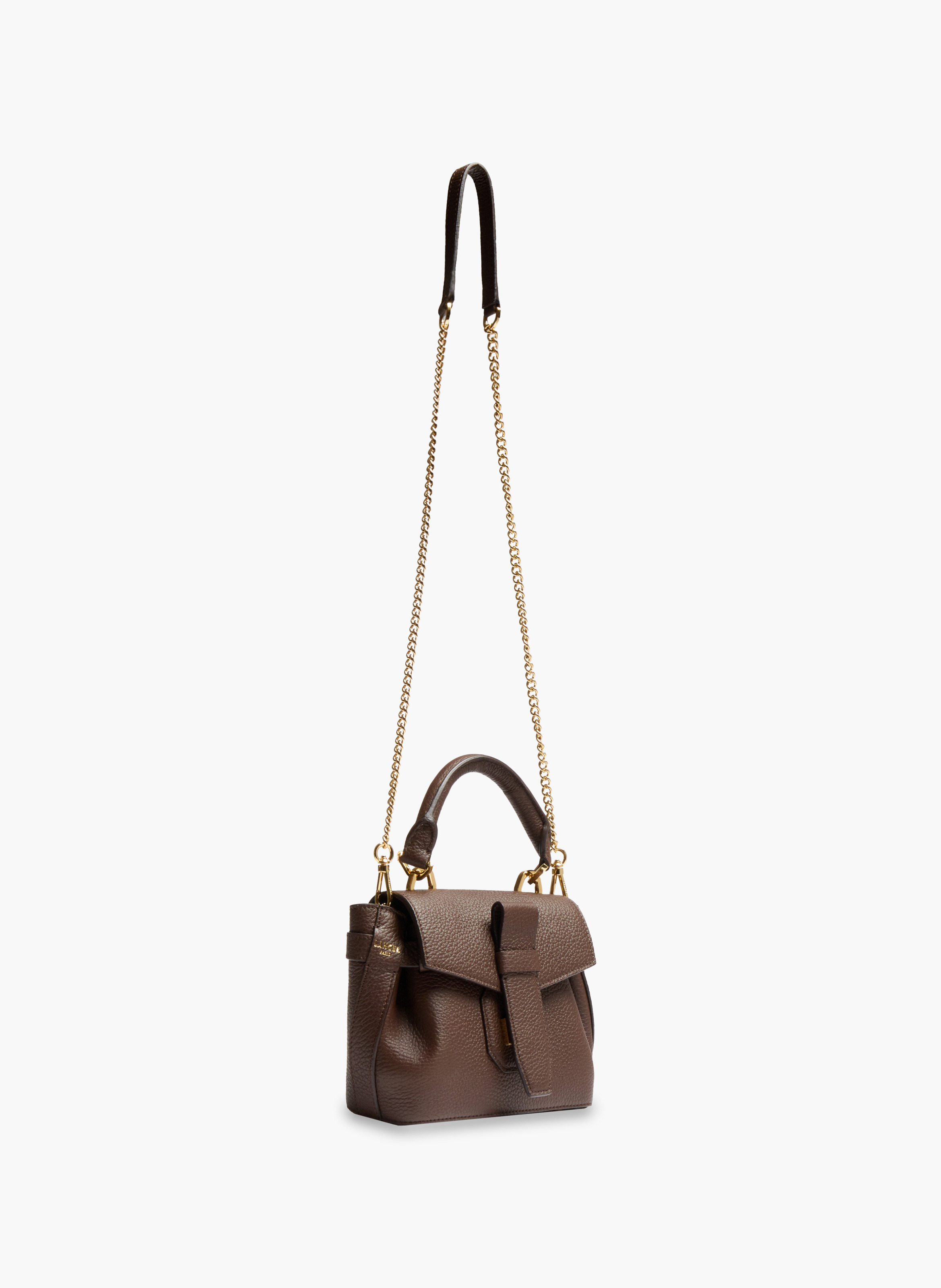 Lancel charlie mini leather handbag | Brown LANCEL Women