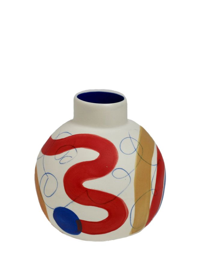 Vase rond coloré SOPHIE ALDA