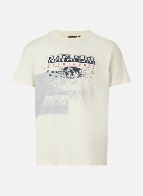 T-shirt S-Argus en coton WhiteNAPAPIJRI 