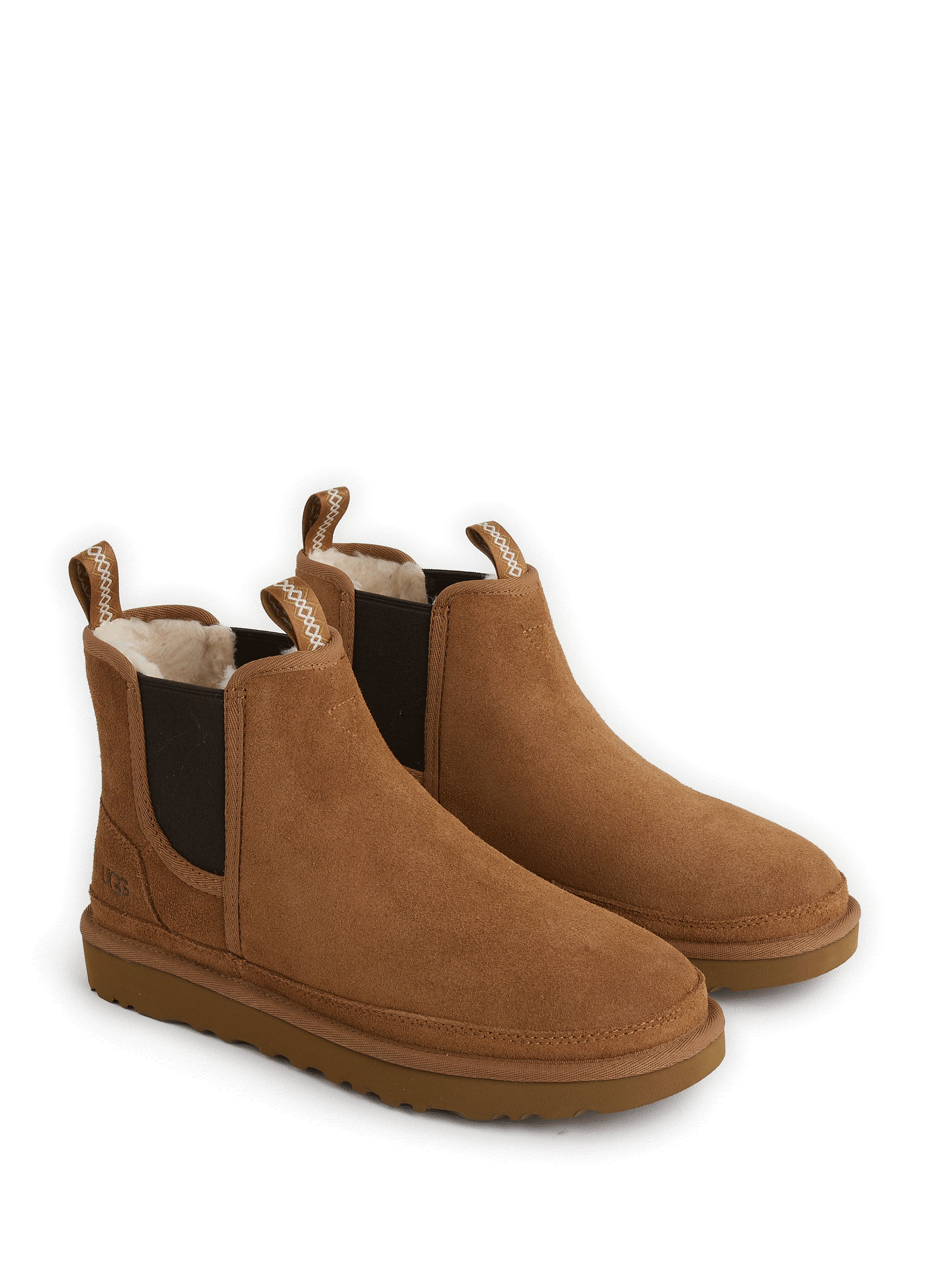 Leather Chelsea boots UGG Brown
