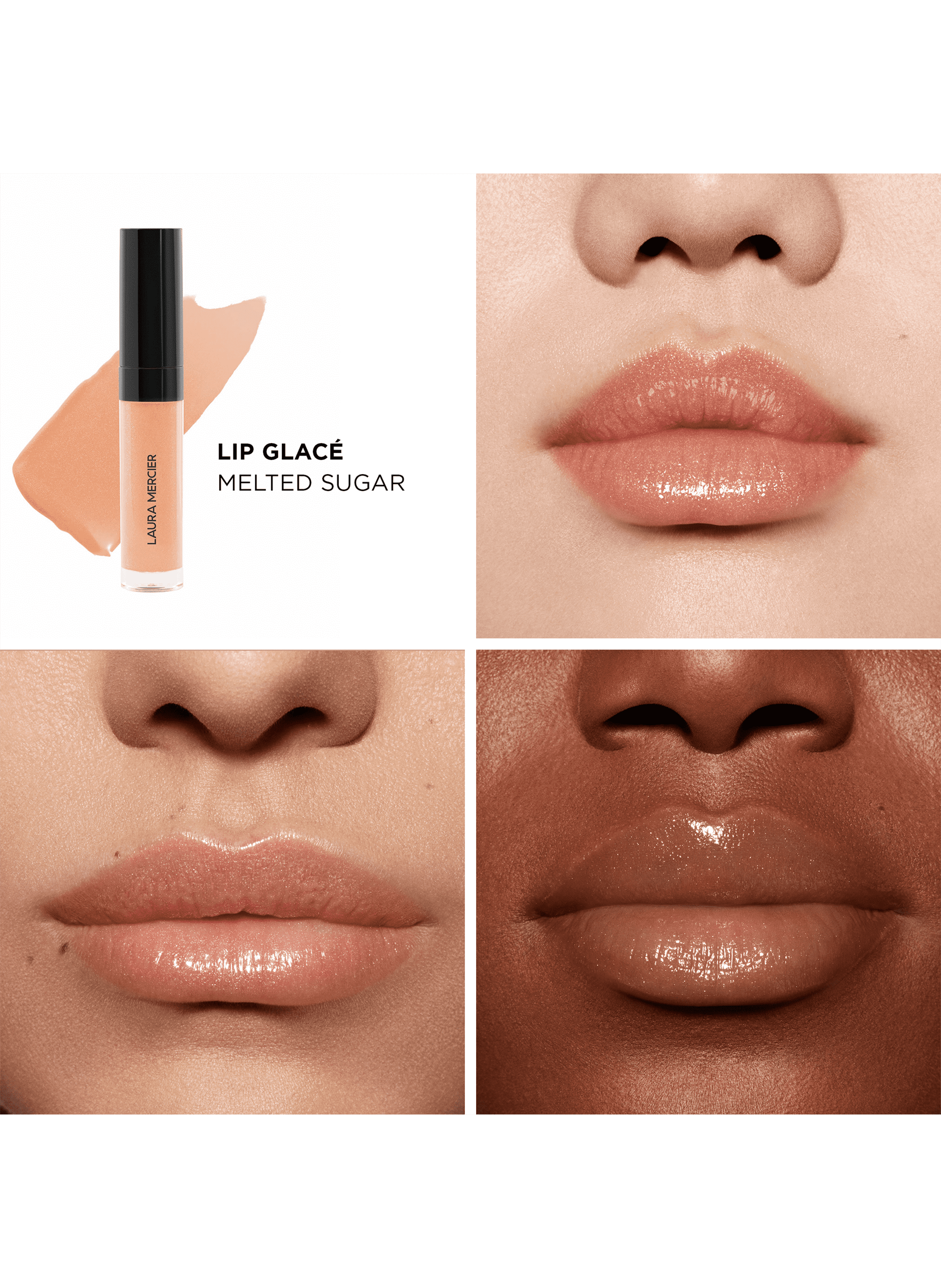 Gloss - Lip Glacé LAURA MERCIER 310 melted sugar