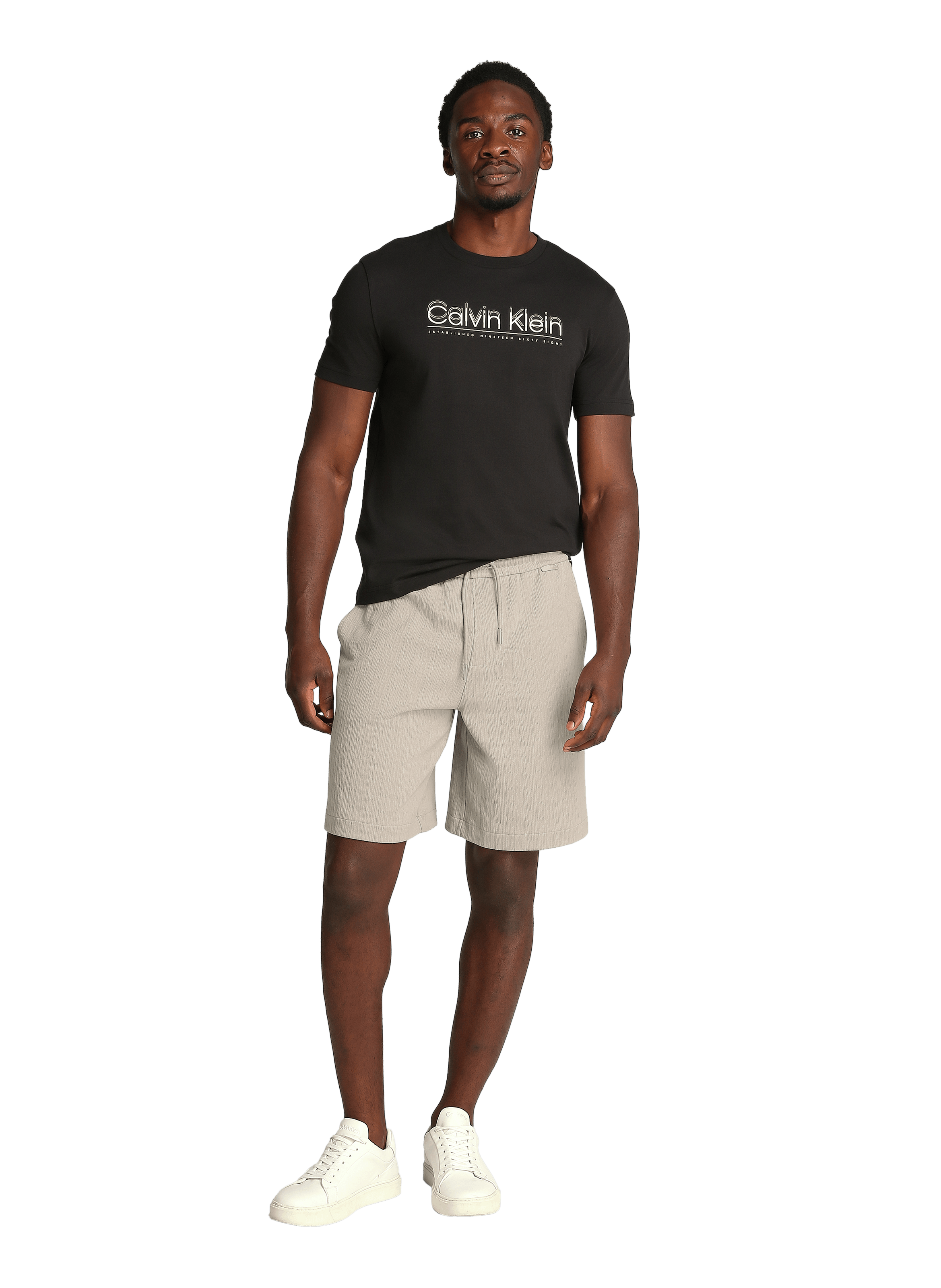 Textured shorts Multicolour