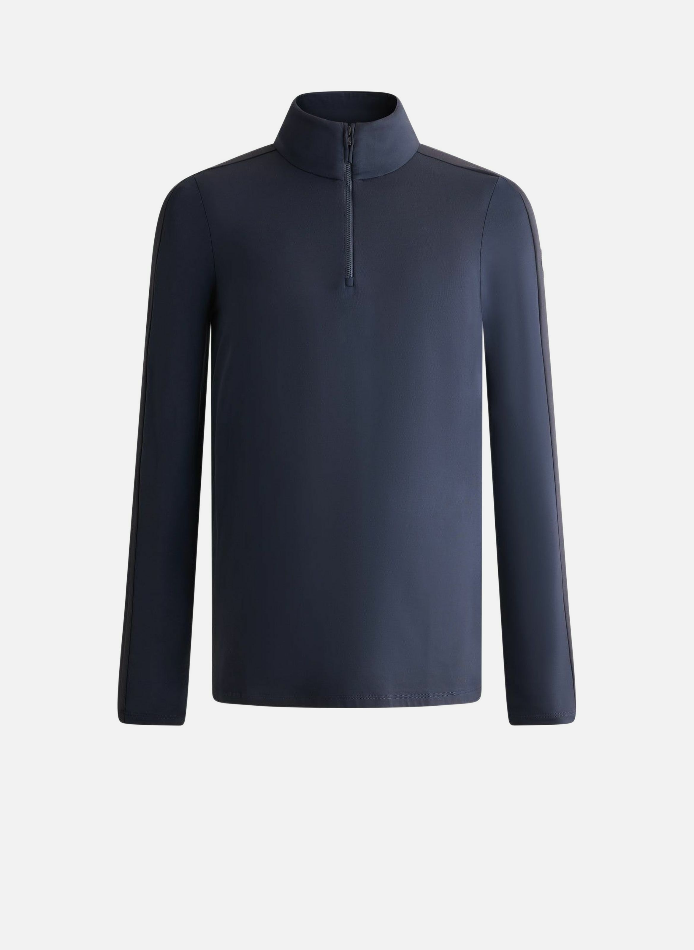 Sous pull de ski alpille col montant coupe ajustée Bleu