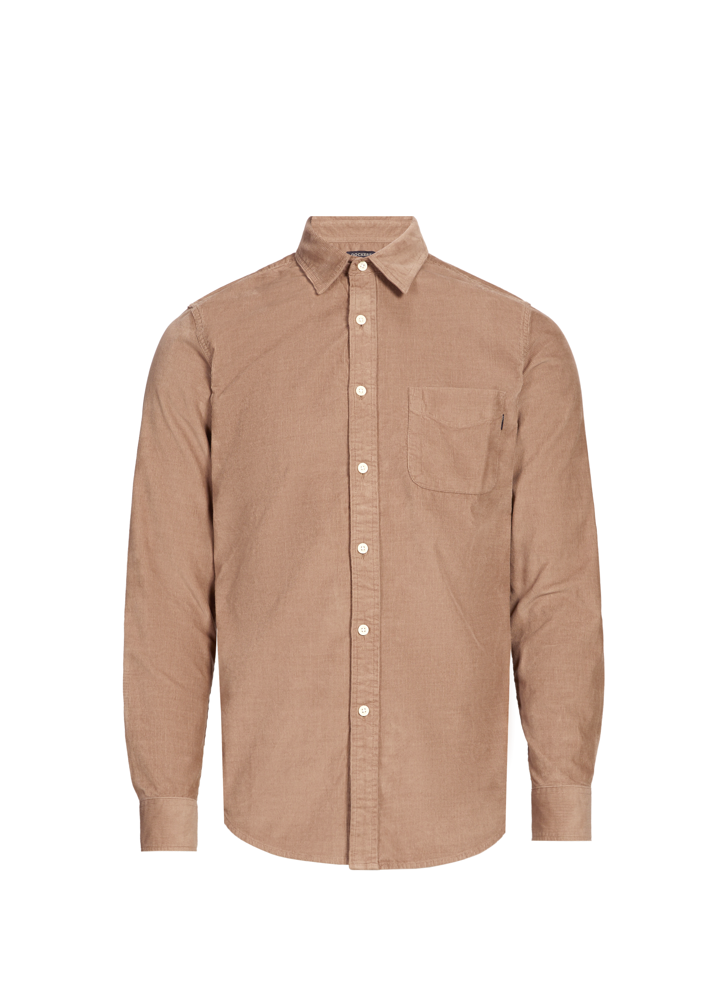 Chemise à carreaux DOCKERS Marron
