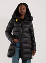 Doudoune mi-longue à capuche Marion | Noir by PARAJUMPERS PARAJUMPERS Doudoune mi-longue à capuche Marion | Noir