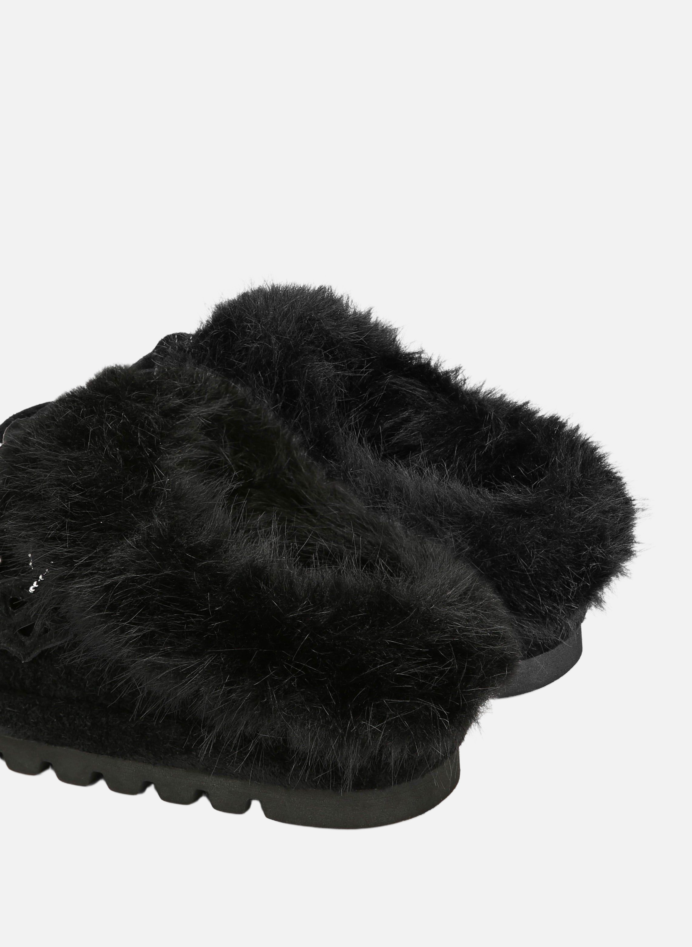 Mules harlow NAKED WOLFE Noir