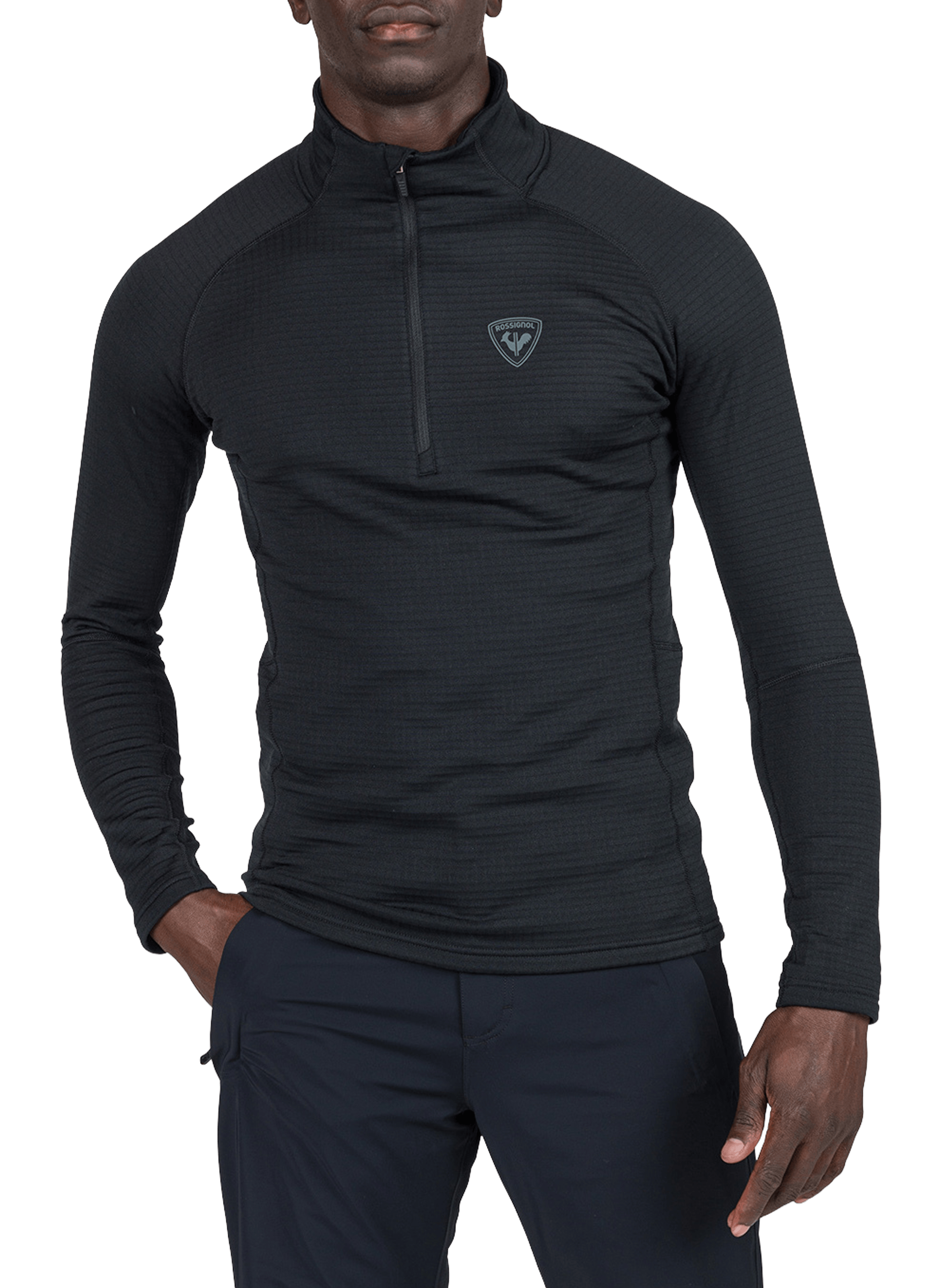 Polaire à logo ROSSIGNOL Noir