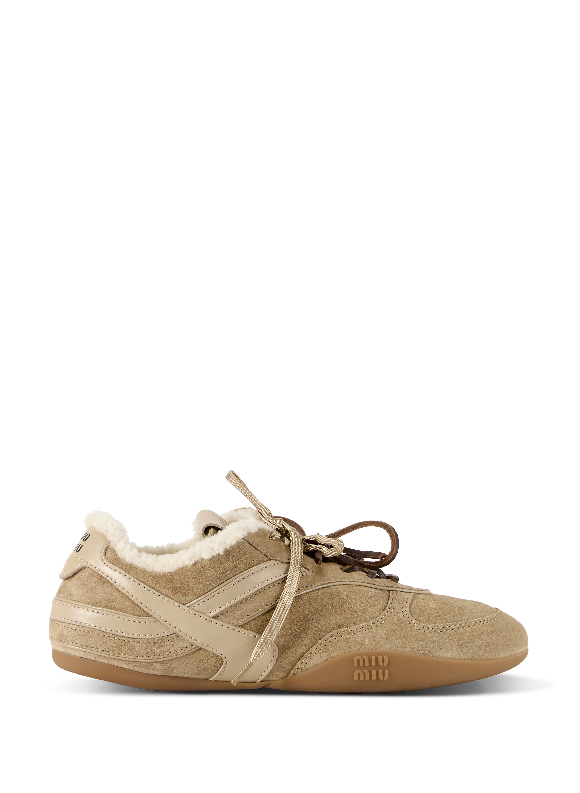 Gymnasius Sneakers MIU MIU Beige