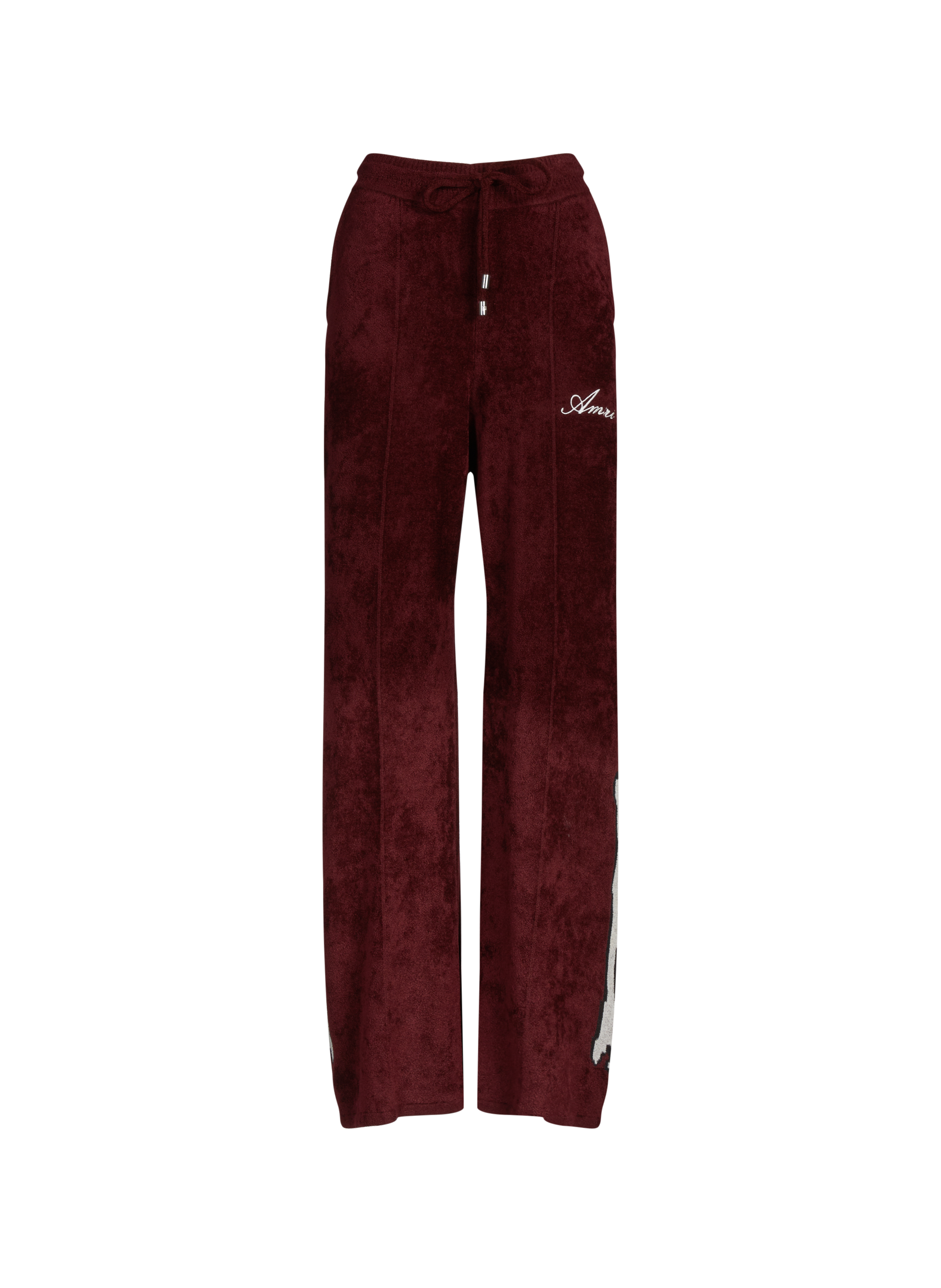 Pantalon de survêtement en velours  AMIRI Rouge