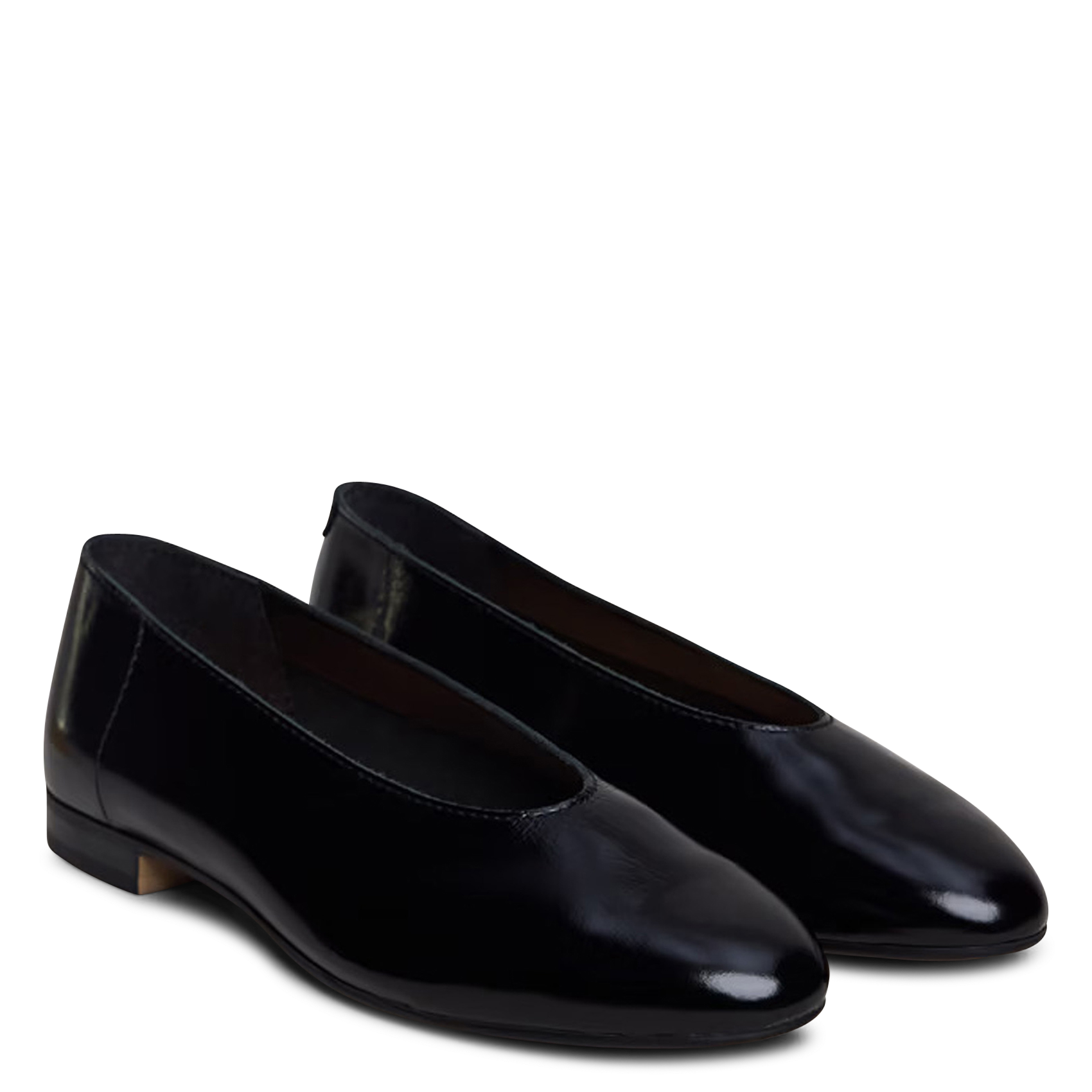 Ballerines en cuir Natalia JONAK Noir