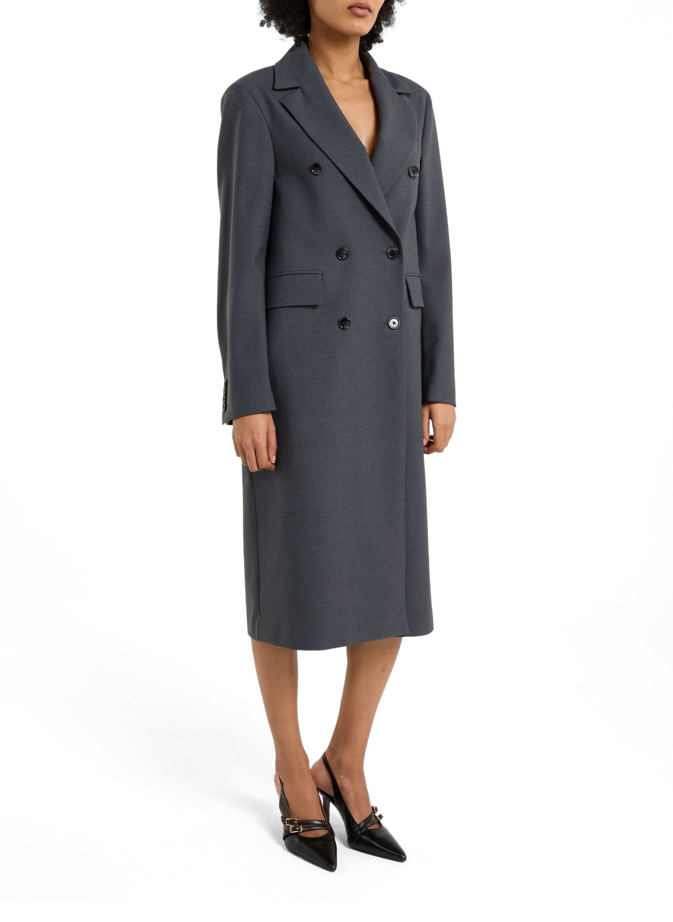 Manteau long Aaron SAISON 1865 Gris