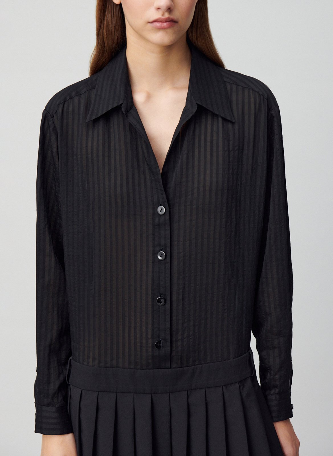 Robe courte col classique CLAUDIE PIERLOT Noir