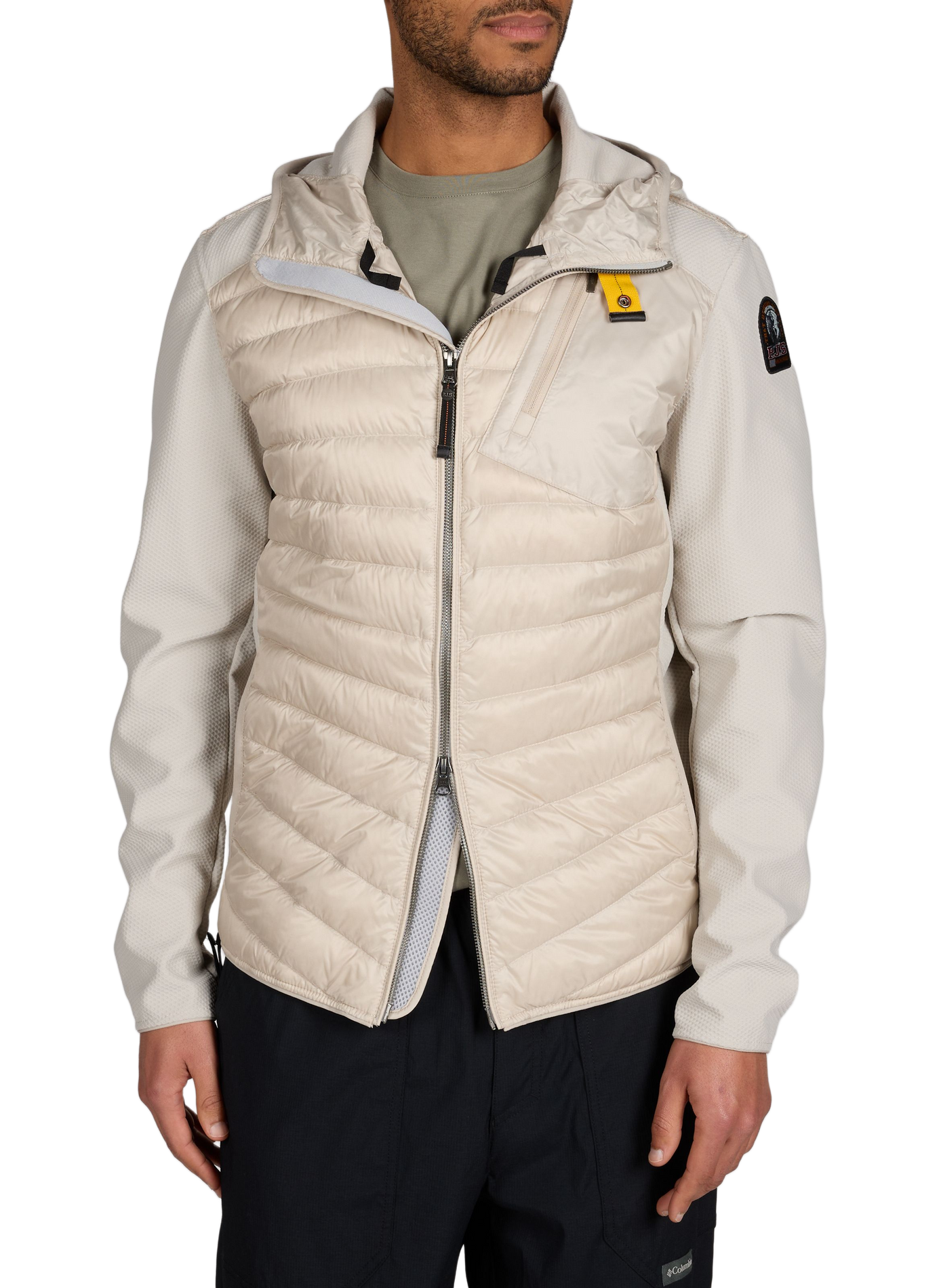 Blouson Nolan à capuche PARAJUMPERS Beige