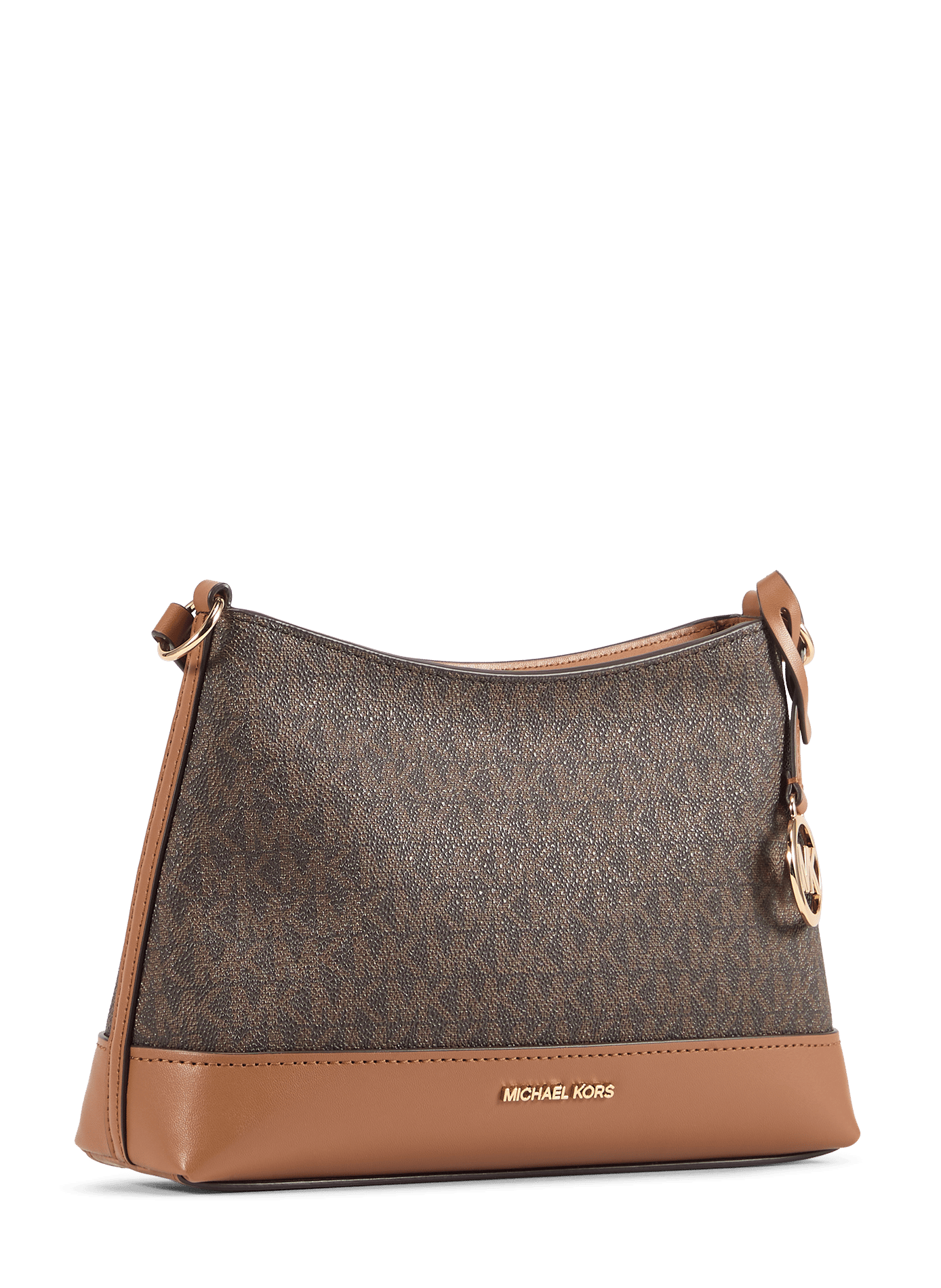 Andie Small logo-embossed handbag MICHAEL KORS Brown