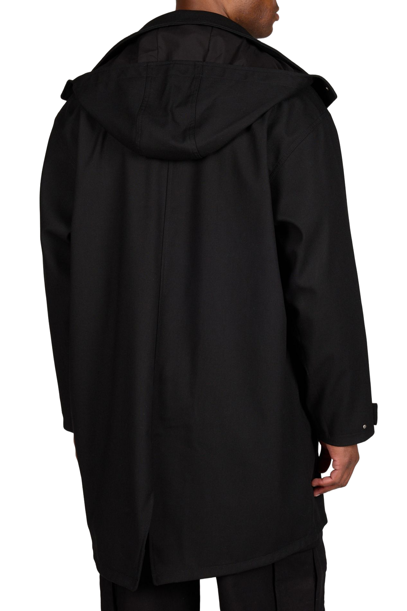 Parka à capuche unie ARTE ANTWERP Noir