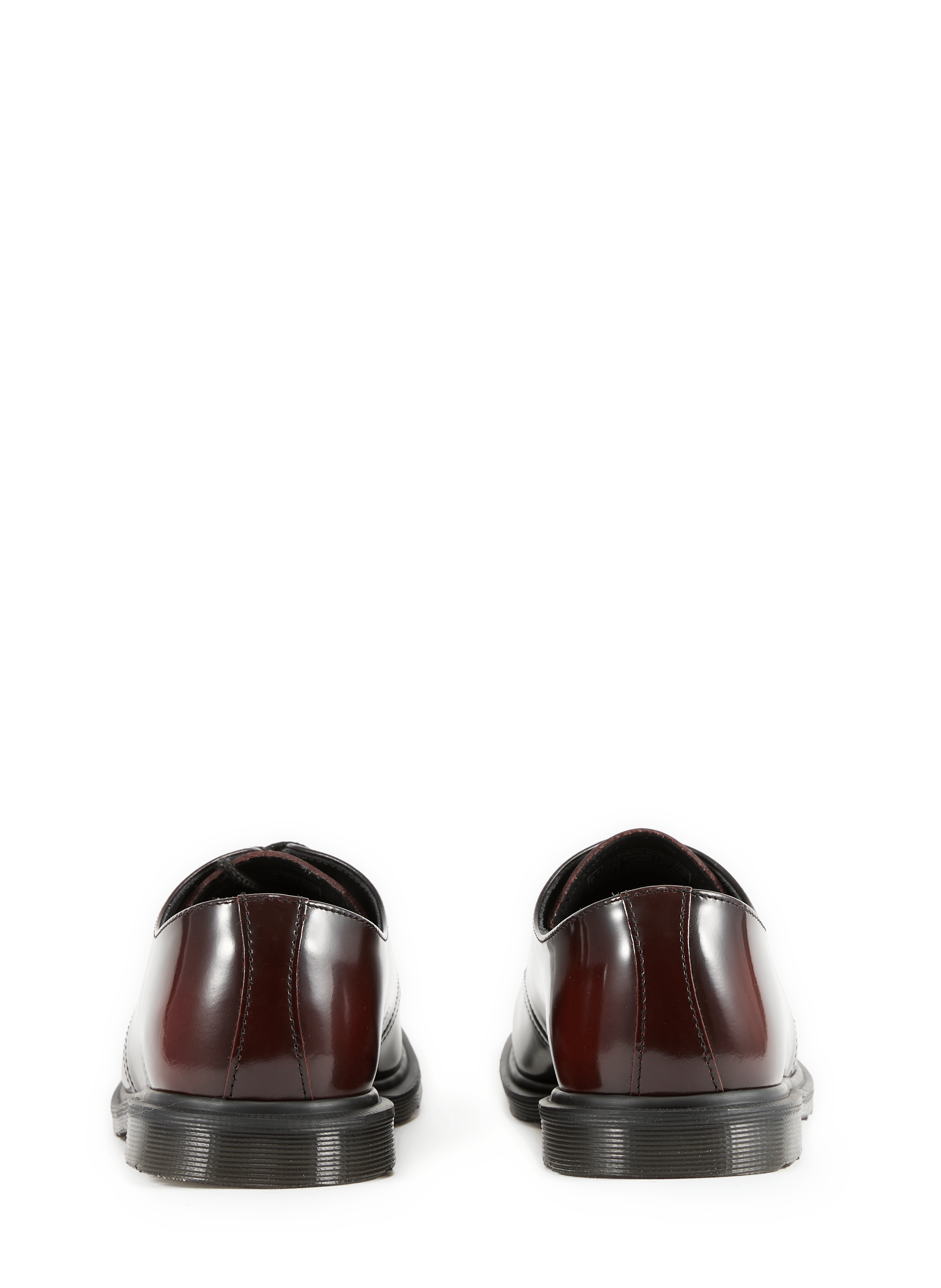 Derbies Mayfare en cuir verni DR. MARTENS Rouge