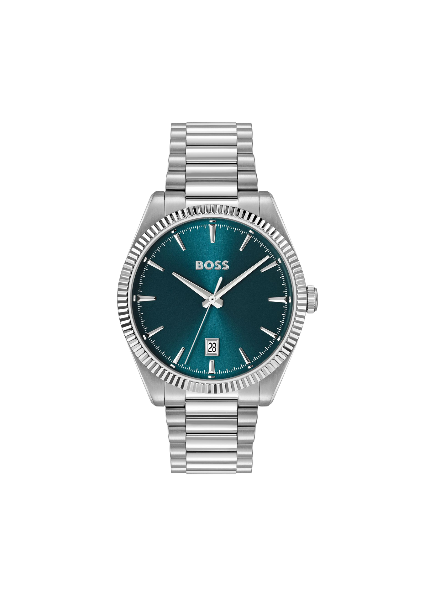 Montre quartz Cheswick en acier inoxydable BOSS MONTRES Bleu