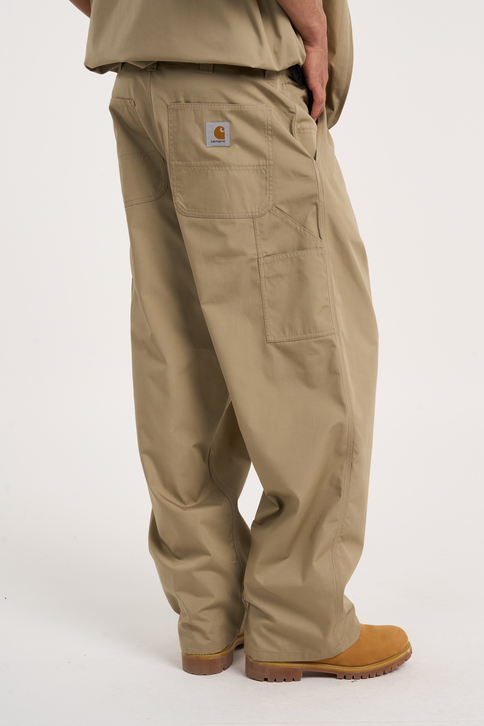 Pantalon postal single knee pant CARHARTT WIP Beige