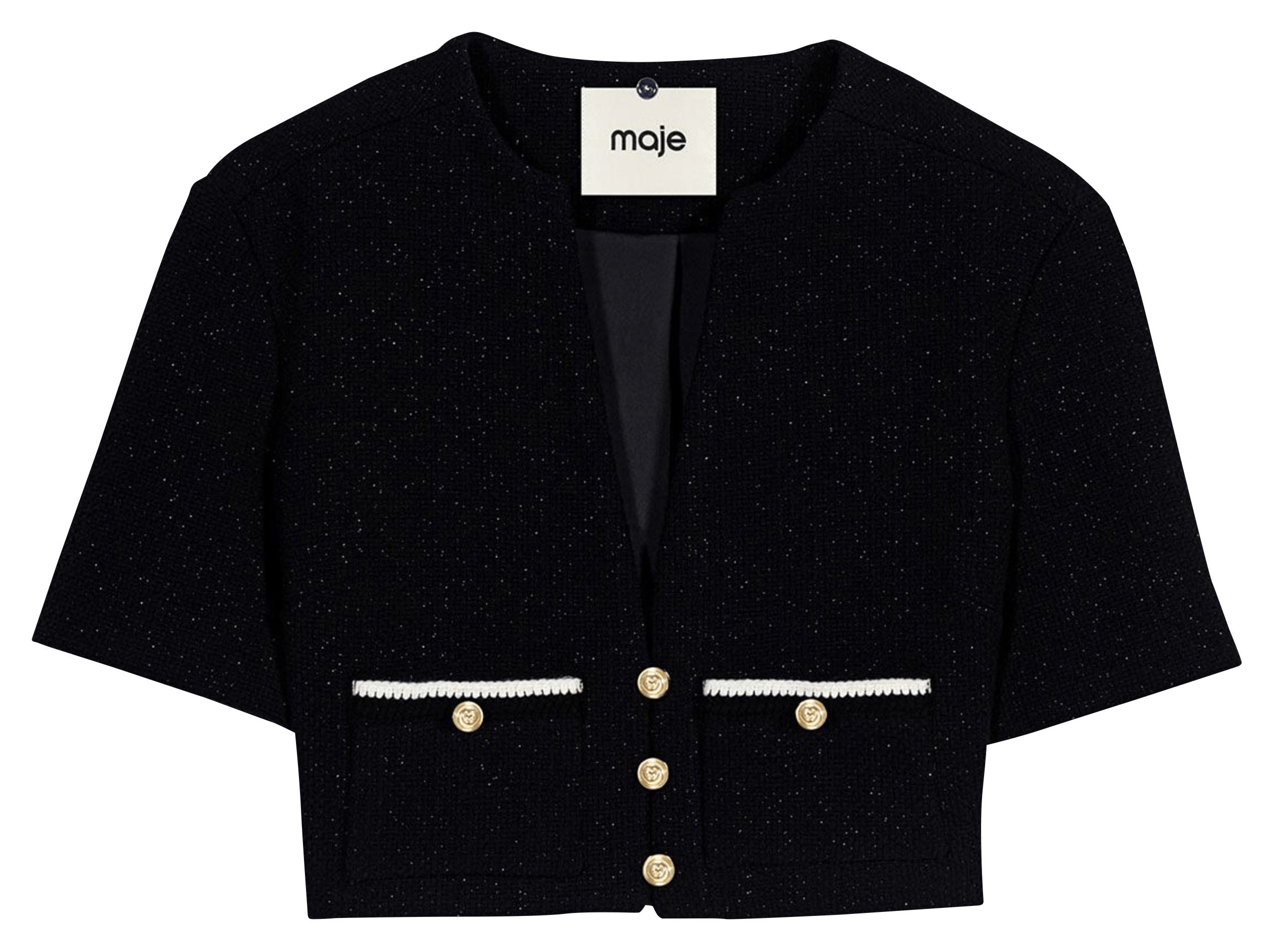 Robe courte MAJE Noir