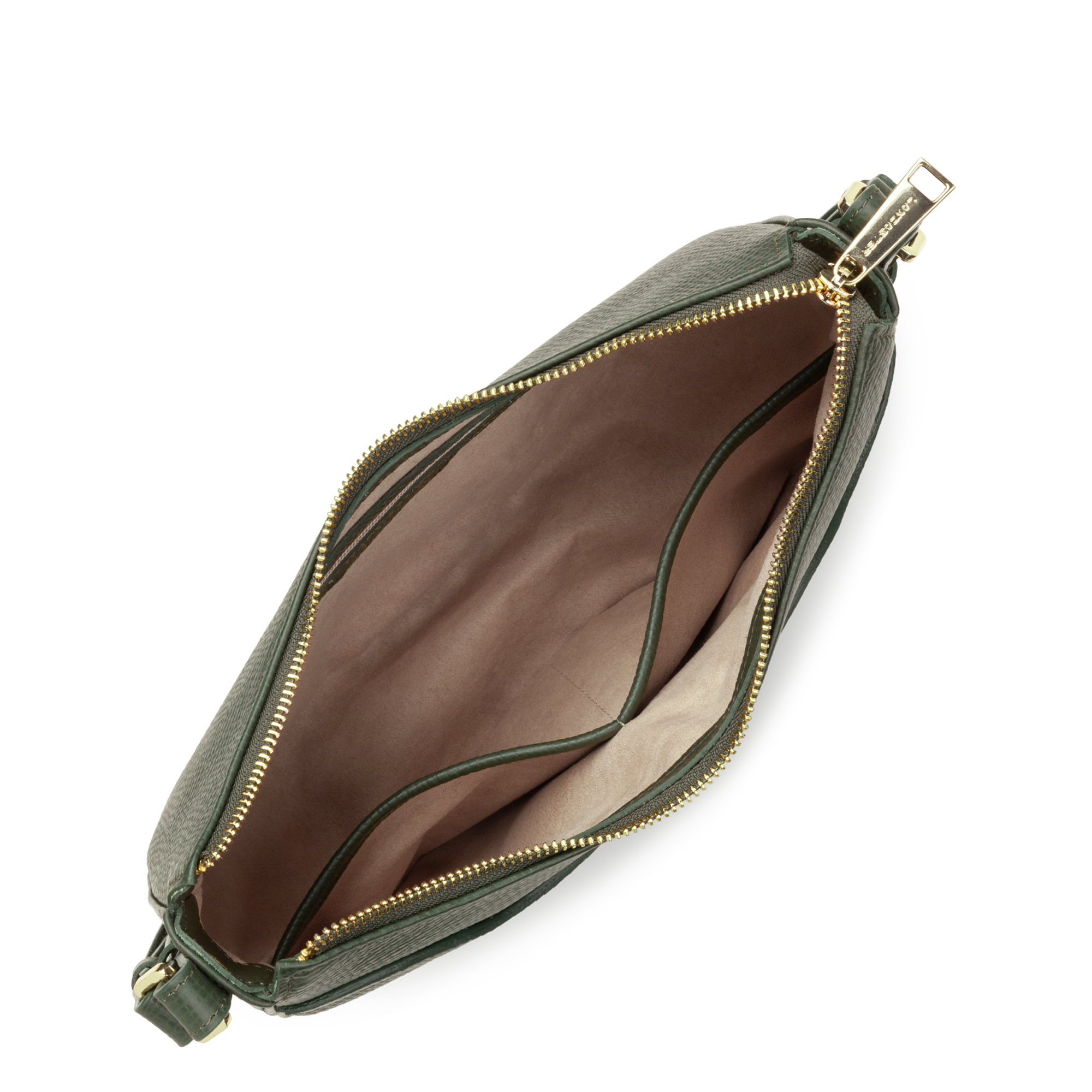 Sac demi lune - even LANCASTER Kaki