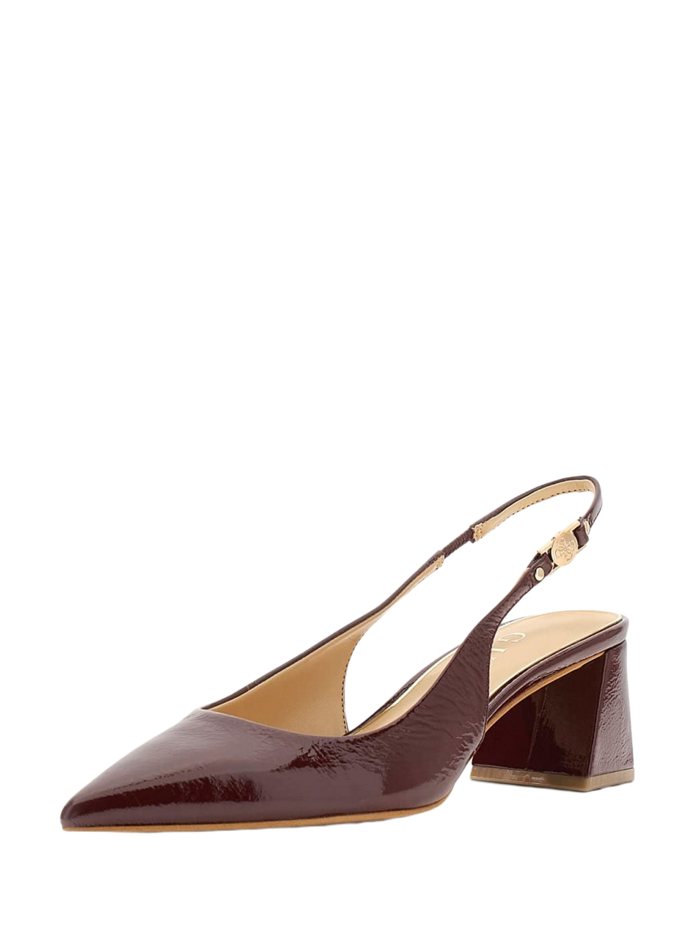 Escarpins en cuir GUESS Rouge