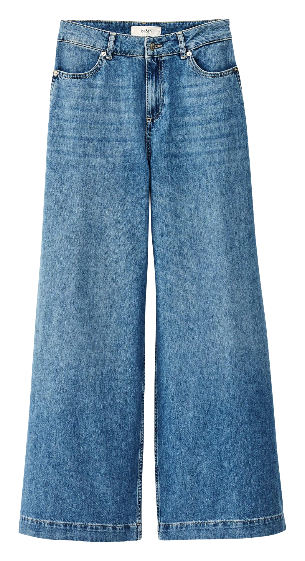 Jean large musc BA&SH Bleu