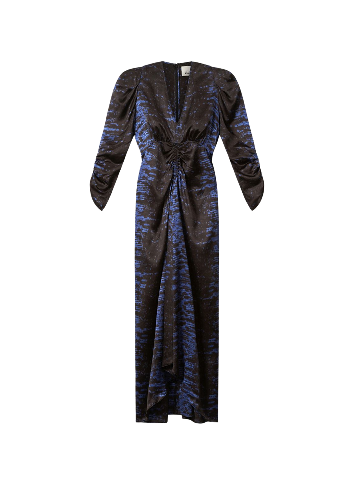 Robe Albini à motif python en soie  ISABEL MARANT Bleu
