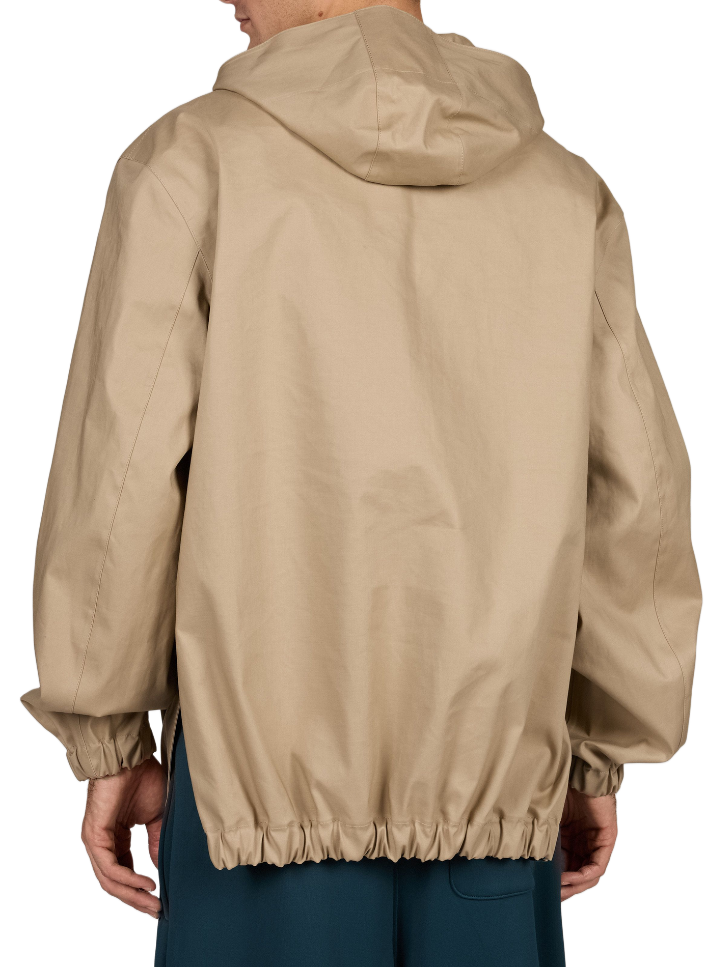 Pull-on cotton jacket LACOSTE Beige