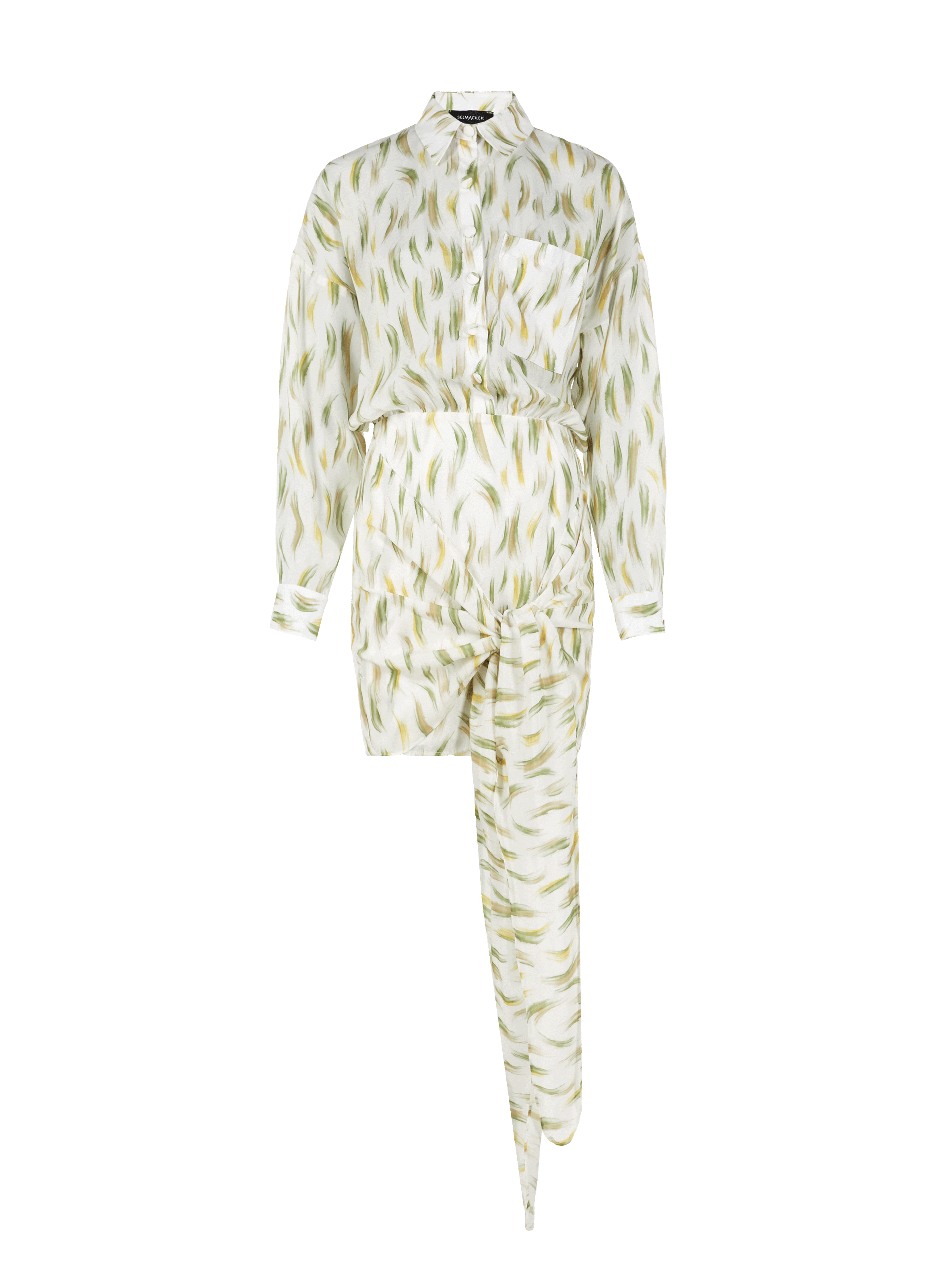 Robe à imprimé cintrée