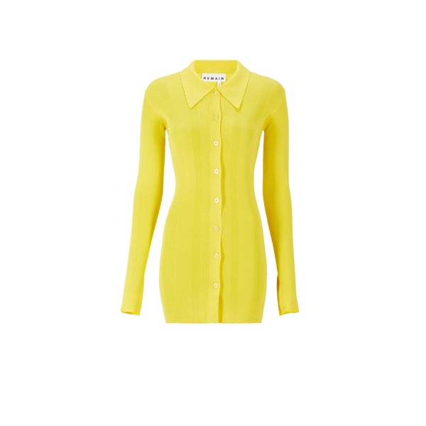 Cardigan en maille côtelée