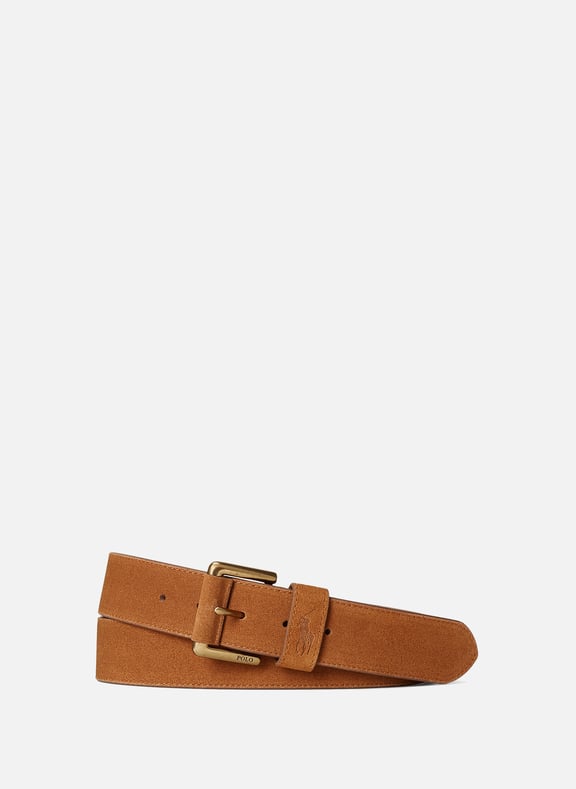 Ceinture en cuir Beige by POLO RALPH LAUREN POLO RALPH LAUREN Ceinture en cuir Beige
