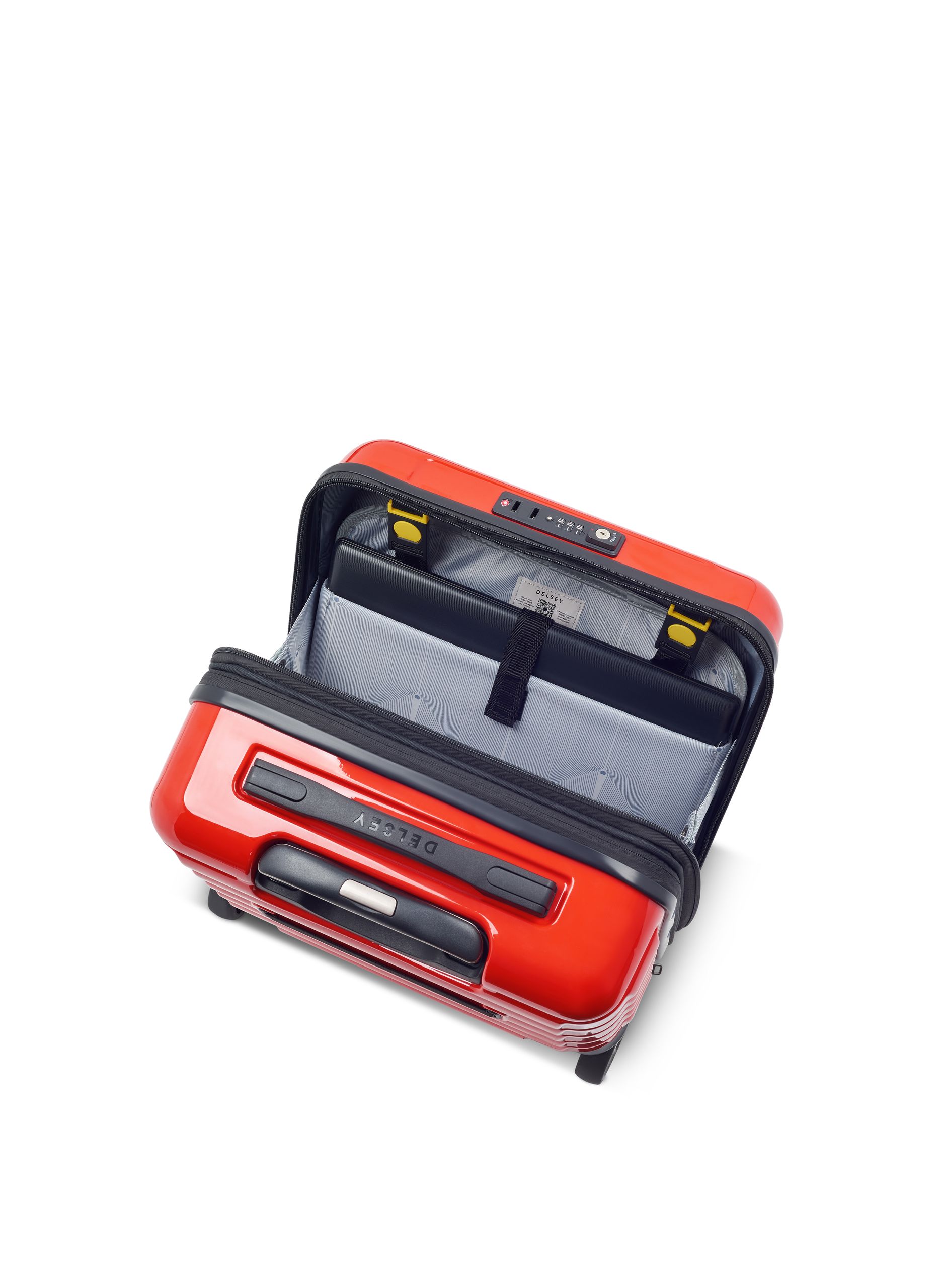 Boardcase cabine  rigide taille xs - shadow 5.0 DELSEY PARIS Rouge