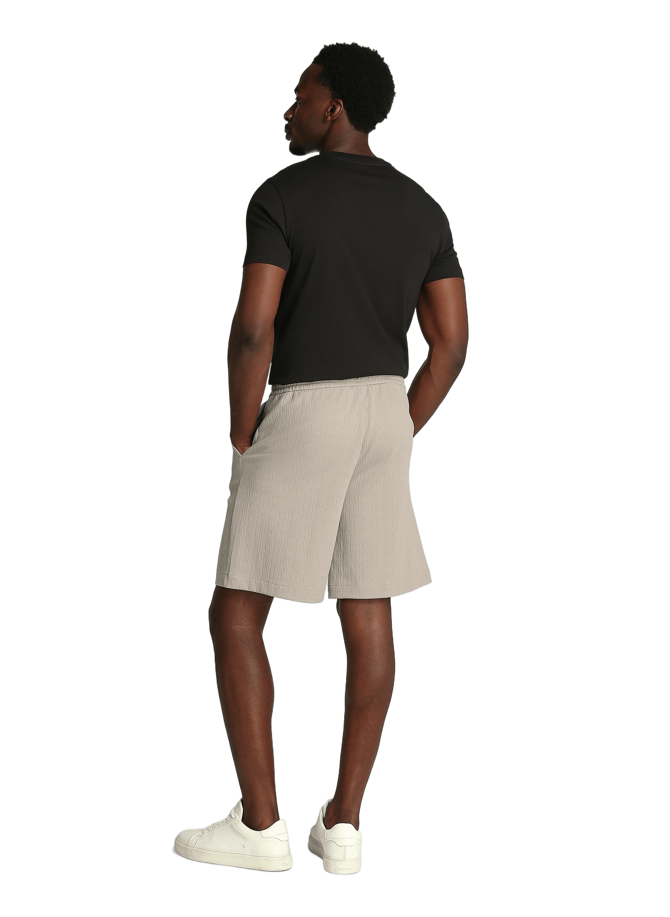 Textured shorts Multicolour