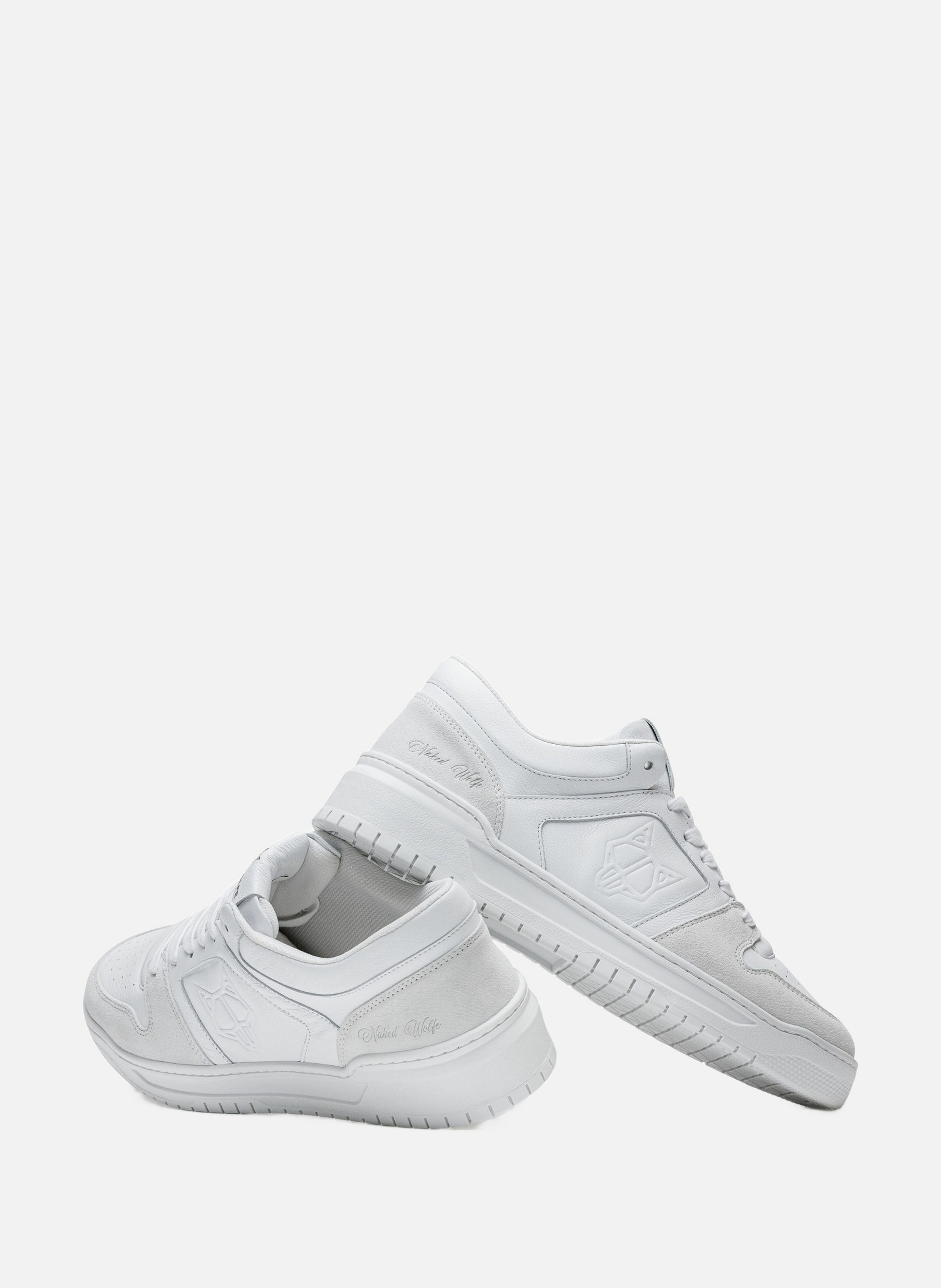 Baskets cm-01 NAKED WOLFE Blanc
