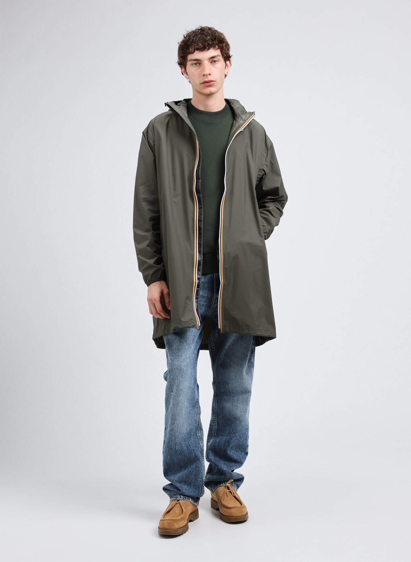 Jacket The True 4.0 Eiffel Fast K-WAY Khaki