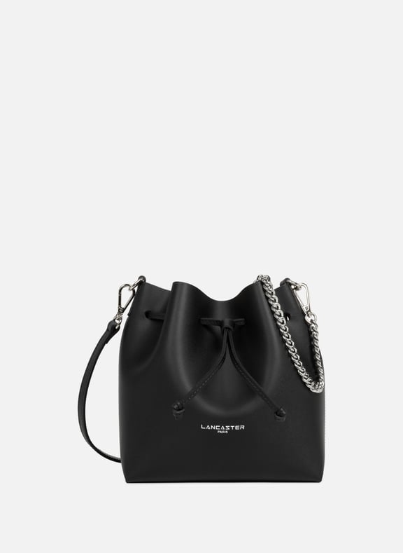Petit sac bourse - pur element city Noir by LANCASTER LANCASTER Petit sac bourse - pur element city Noir