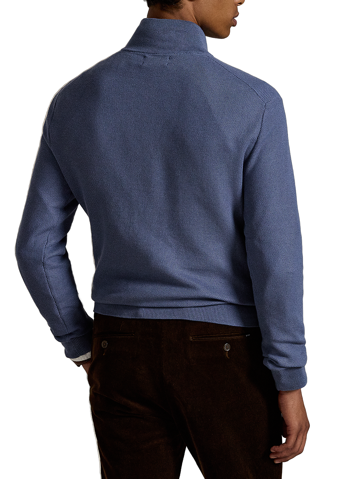 Cotton high-neck jumper POLO RALPH LAUREN Blue