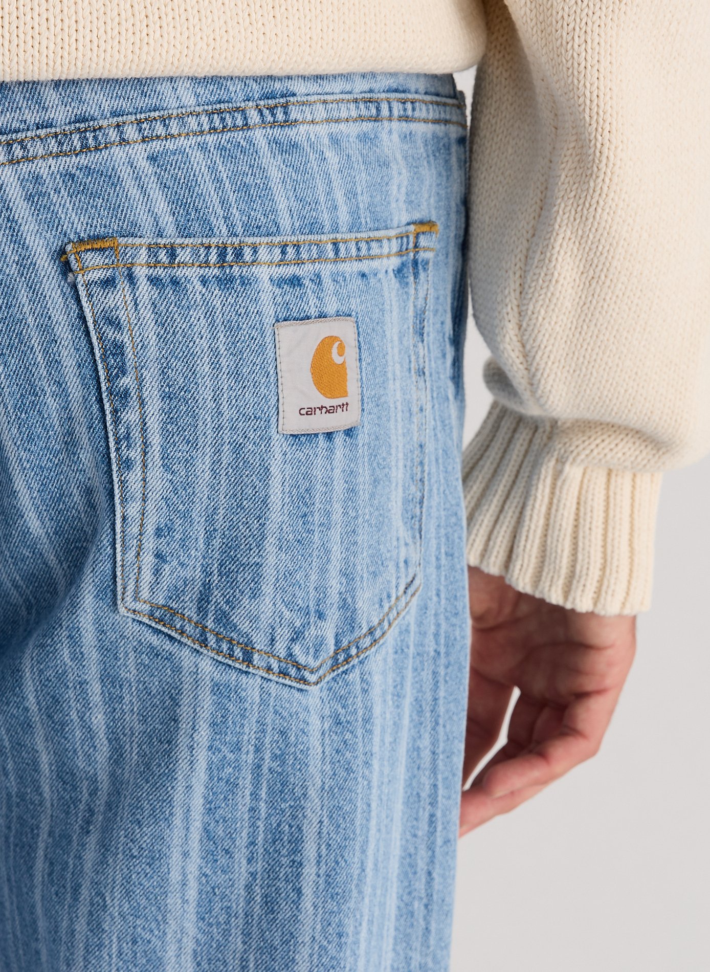 Striped jeans Rylan CARHARTT WIP Blue