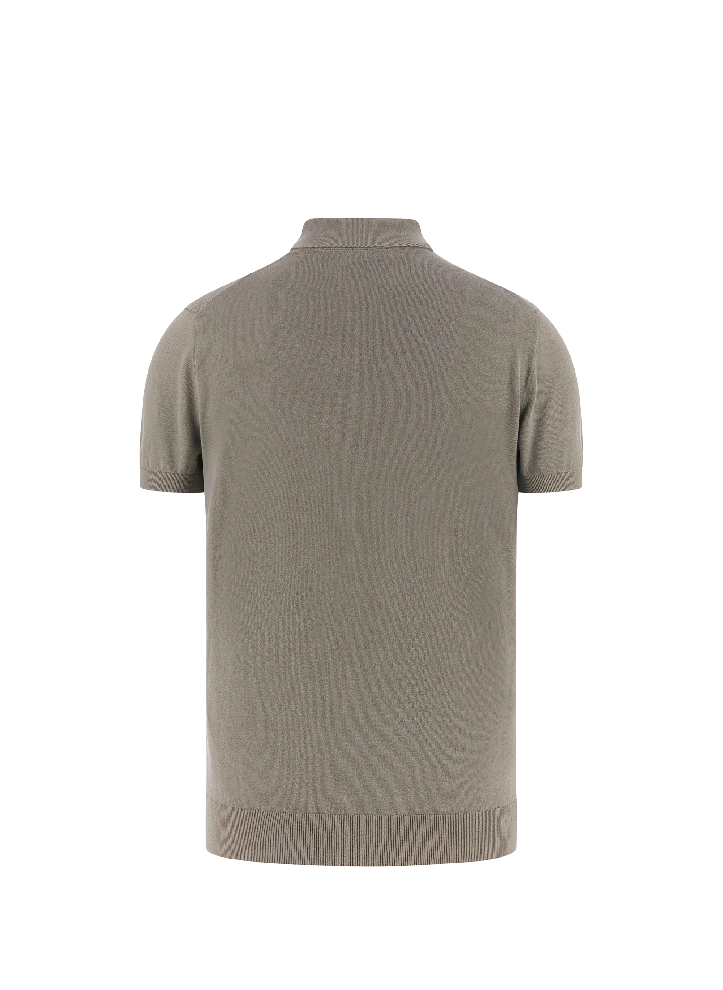 Polo en coton et soie GUESS Vert