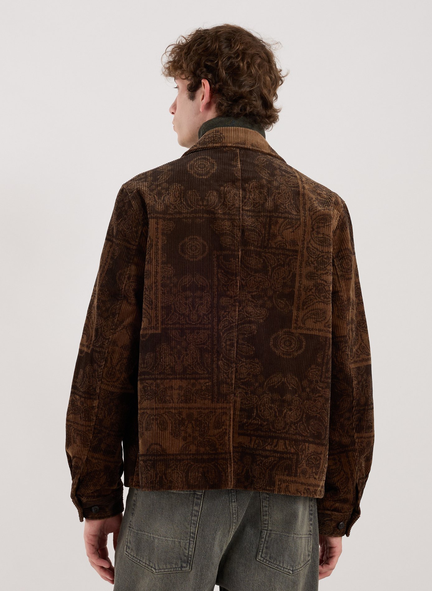 Ribbed Marchall Jacket LES DEUX Brown