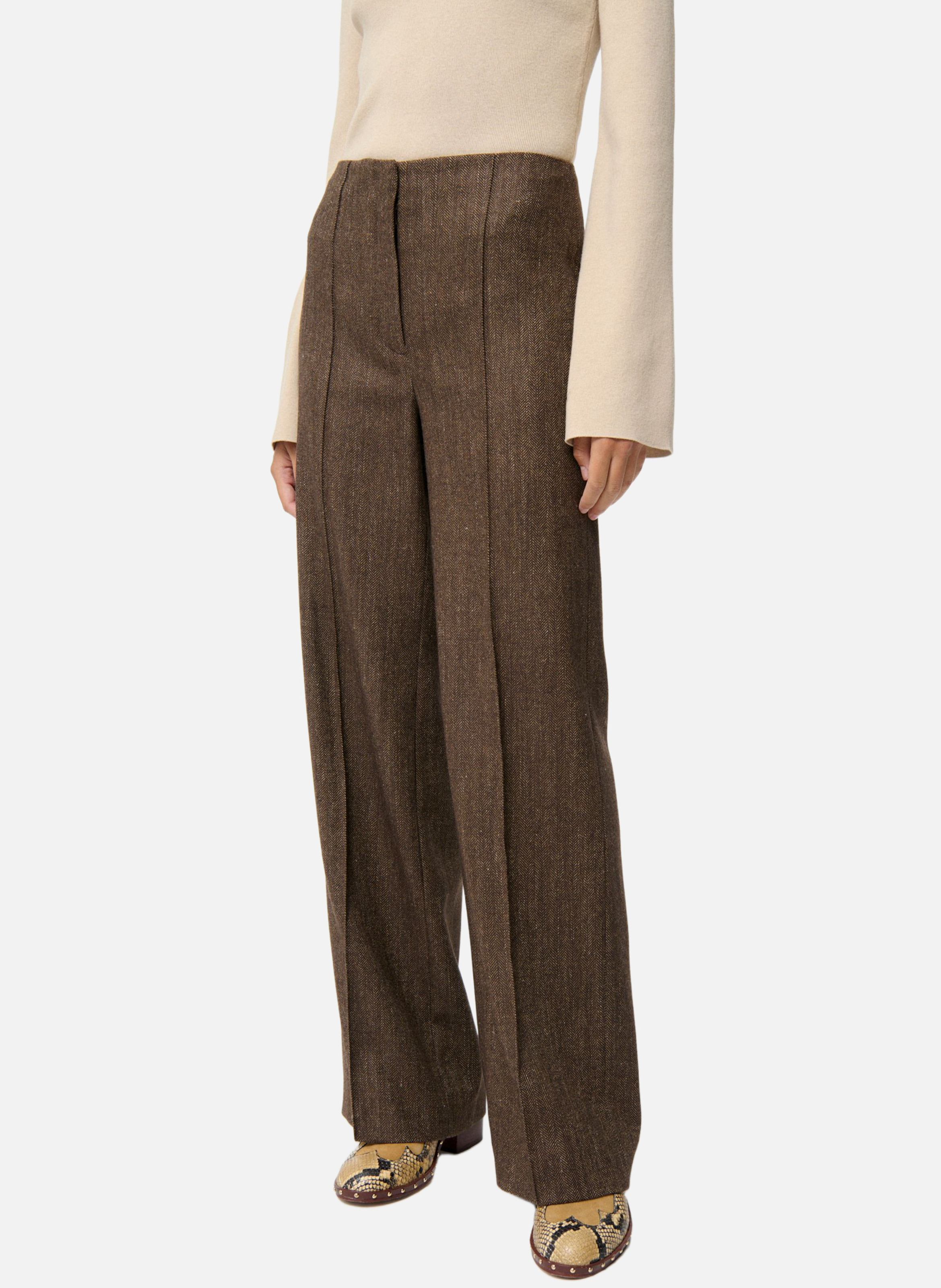 Pantalon faru VANESSA BRUNO Marron