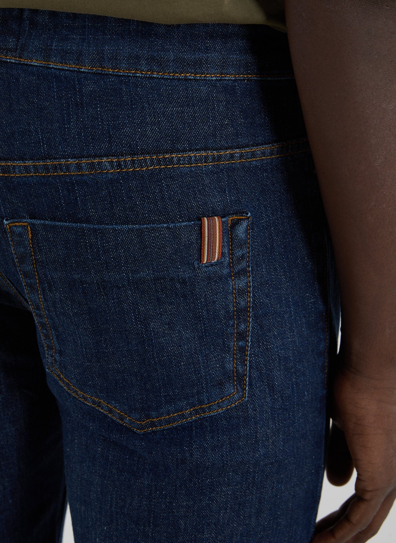 Cotton-blend jeans NOTIFY Blue