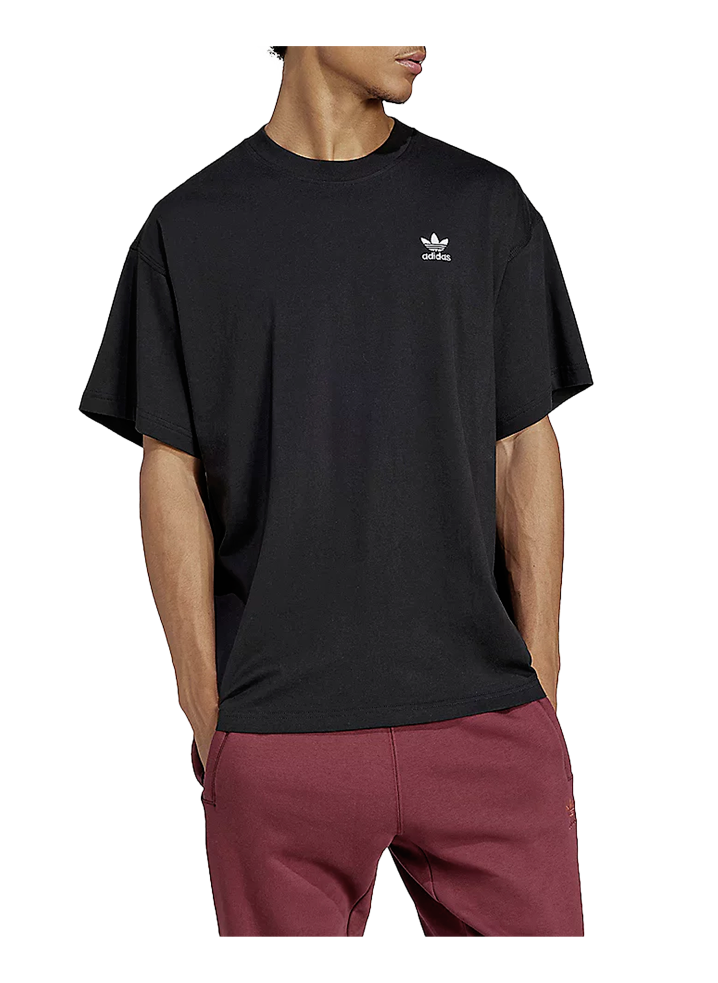 ADIDAS Classic Cotton T-Shirt Black