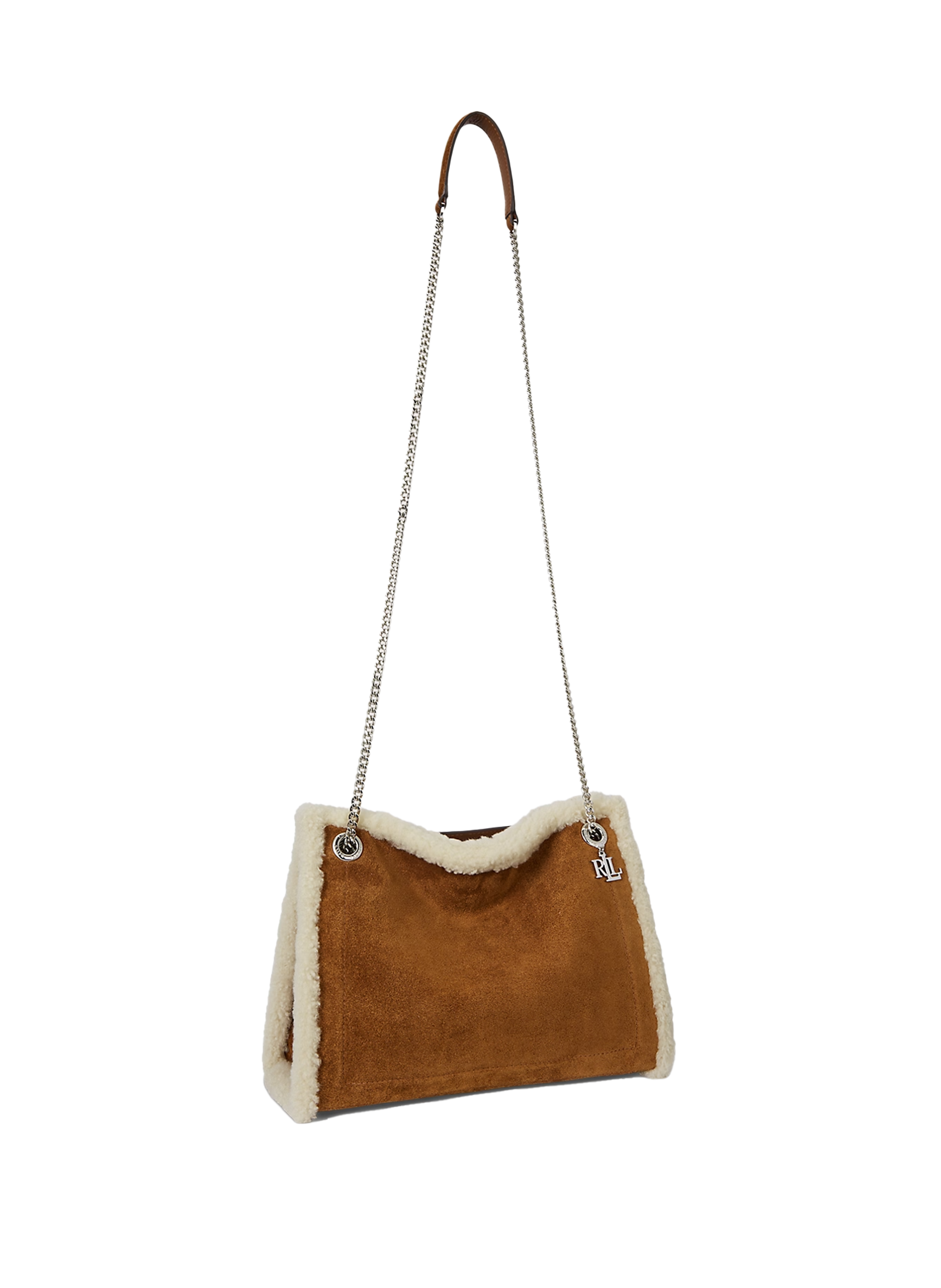 Sac cabas en cuir de vache LAUREN Marron