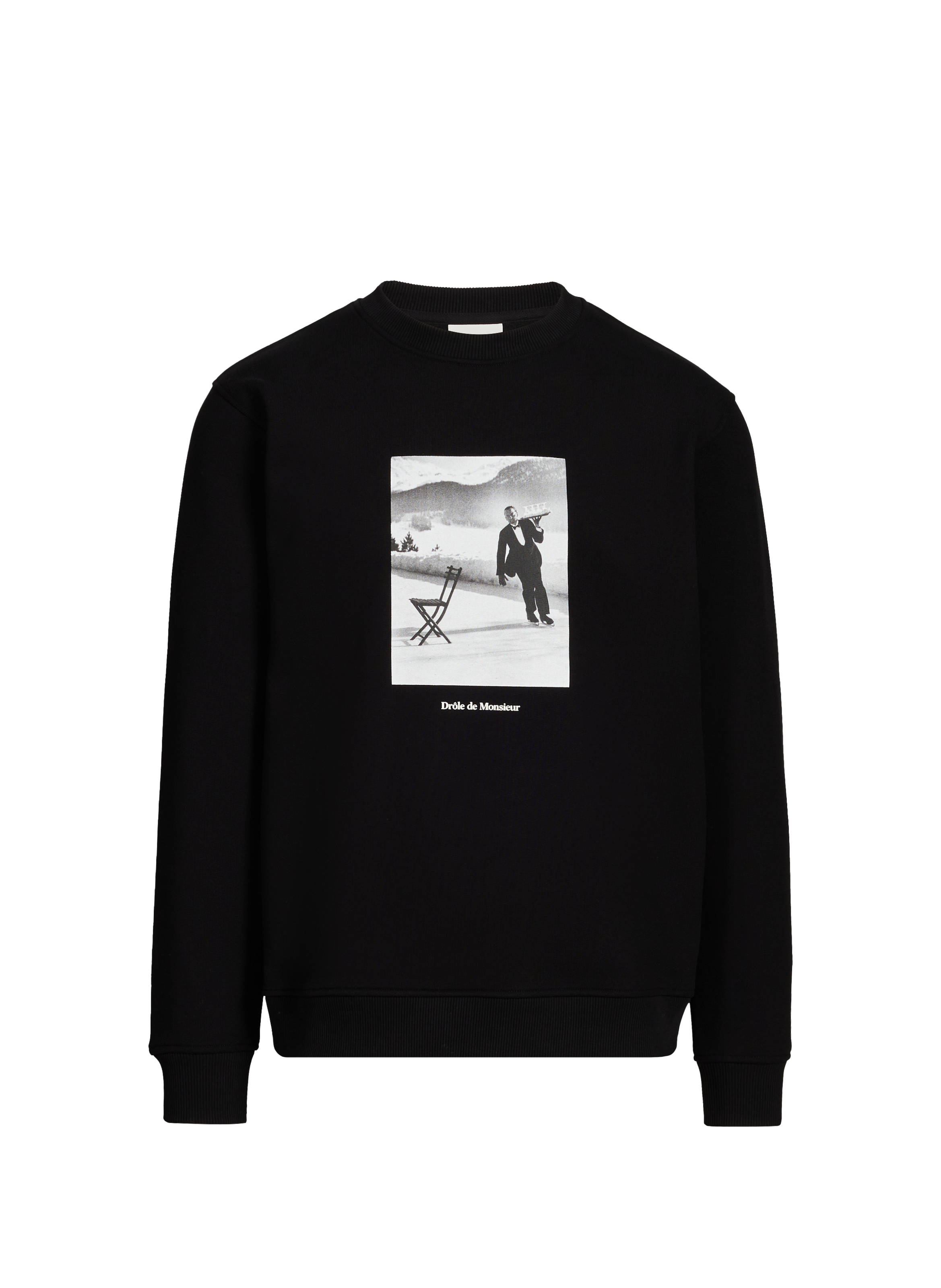 DROLE DE MONSIEUR The sweatshirt Ice Skating Black