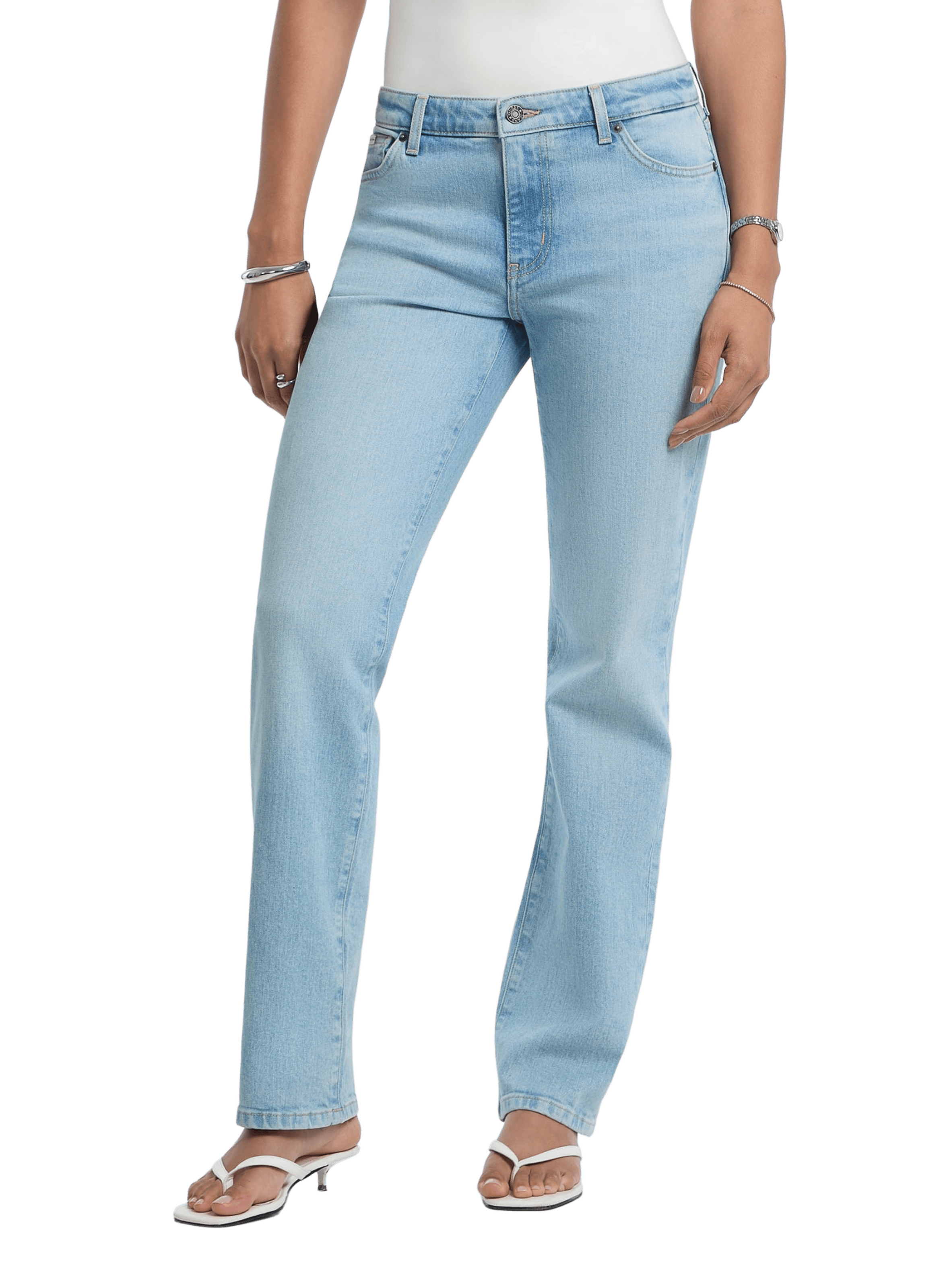 GUESS Contrast Jeans Blue